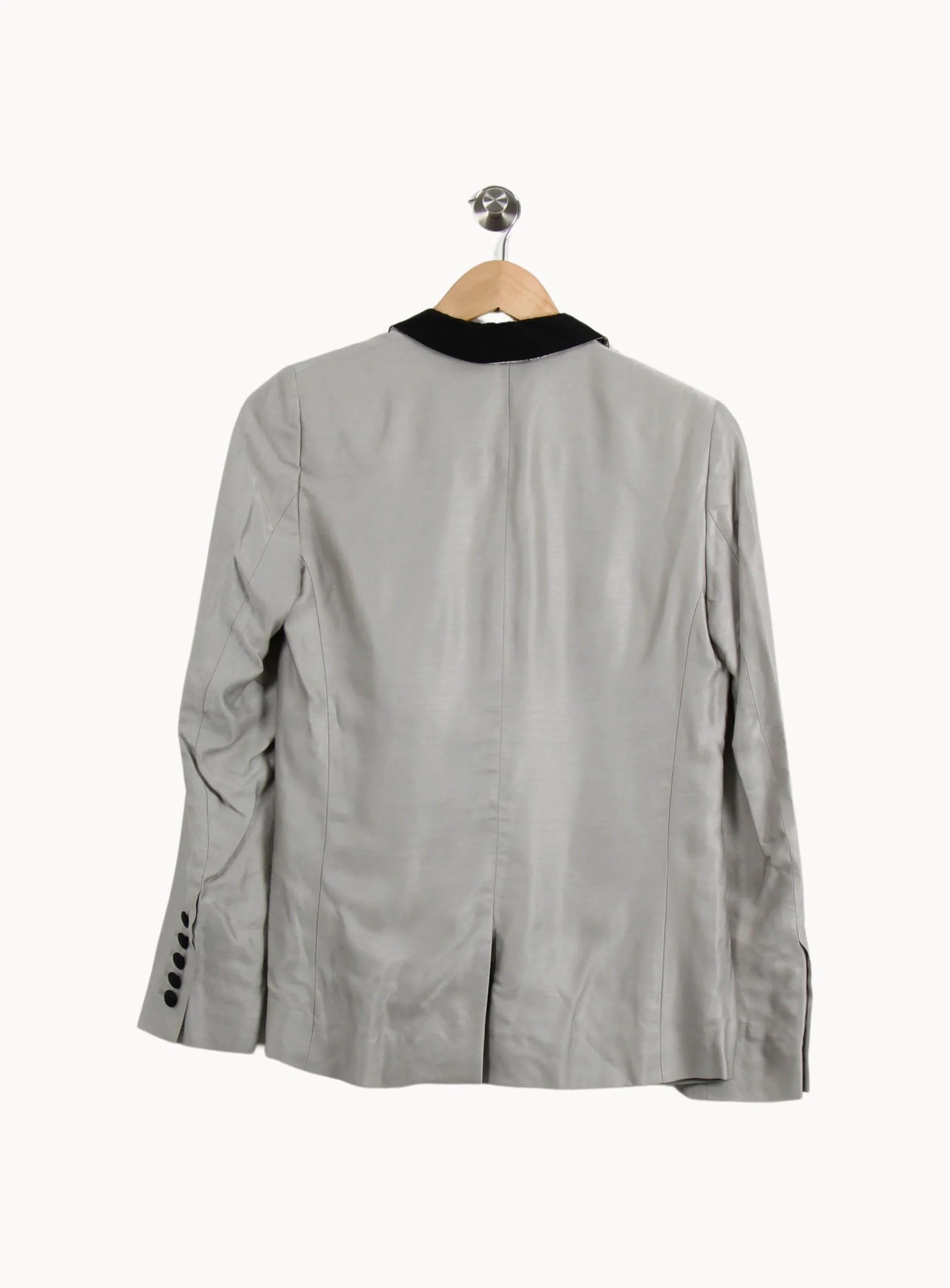 Blazer Gris et Noir - Taille S/36 - Image 4