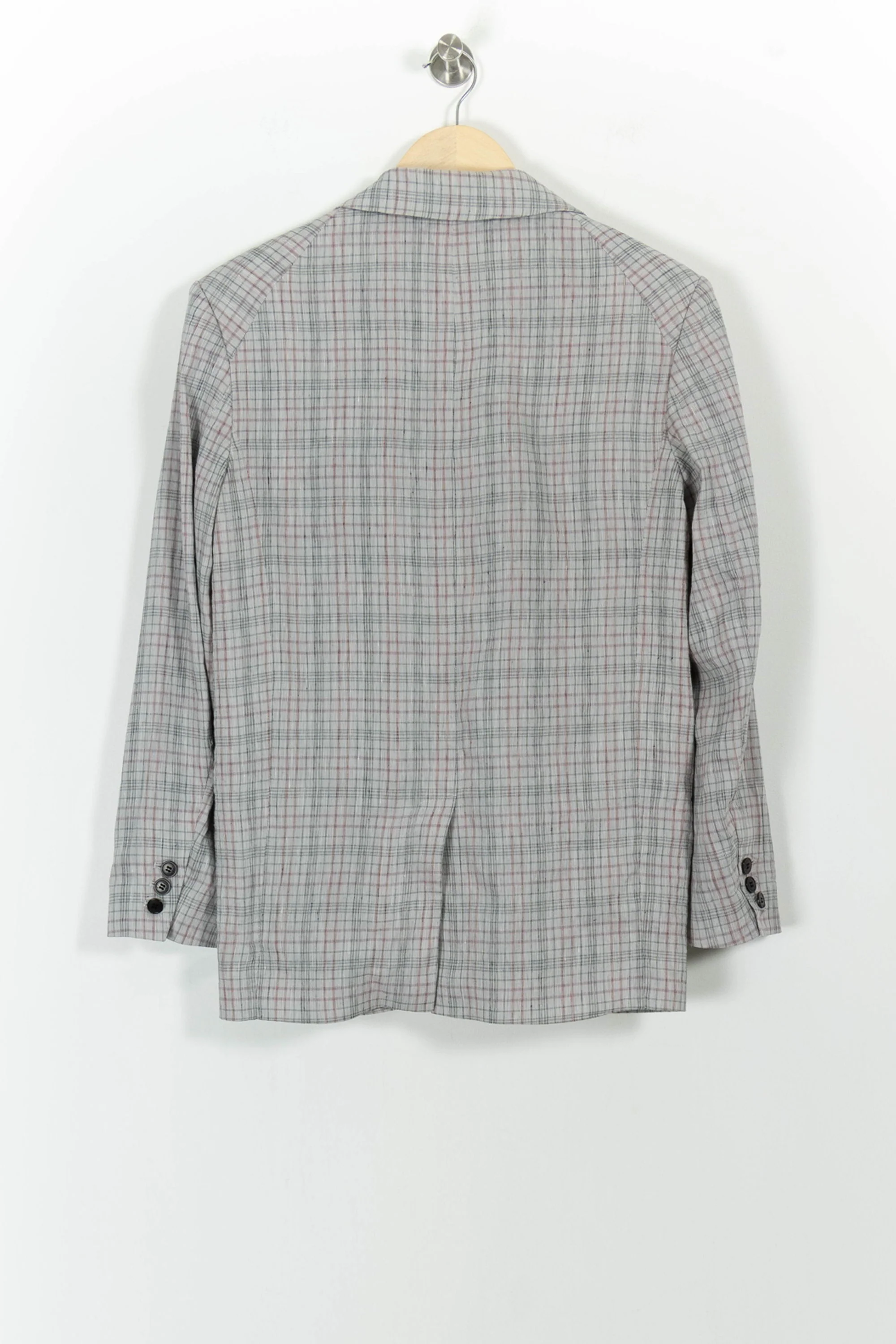 Blazer Gris et Rouge - Taille XS/34 - Image 4