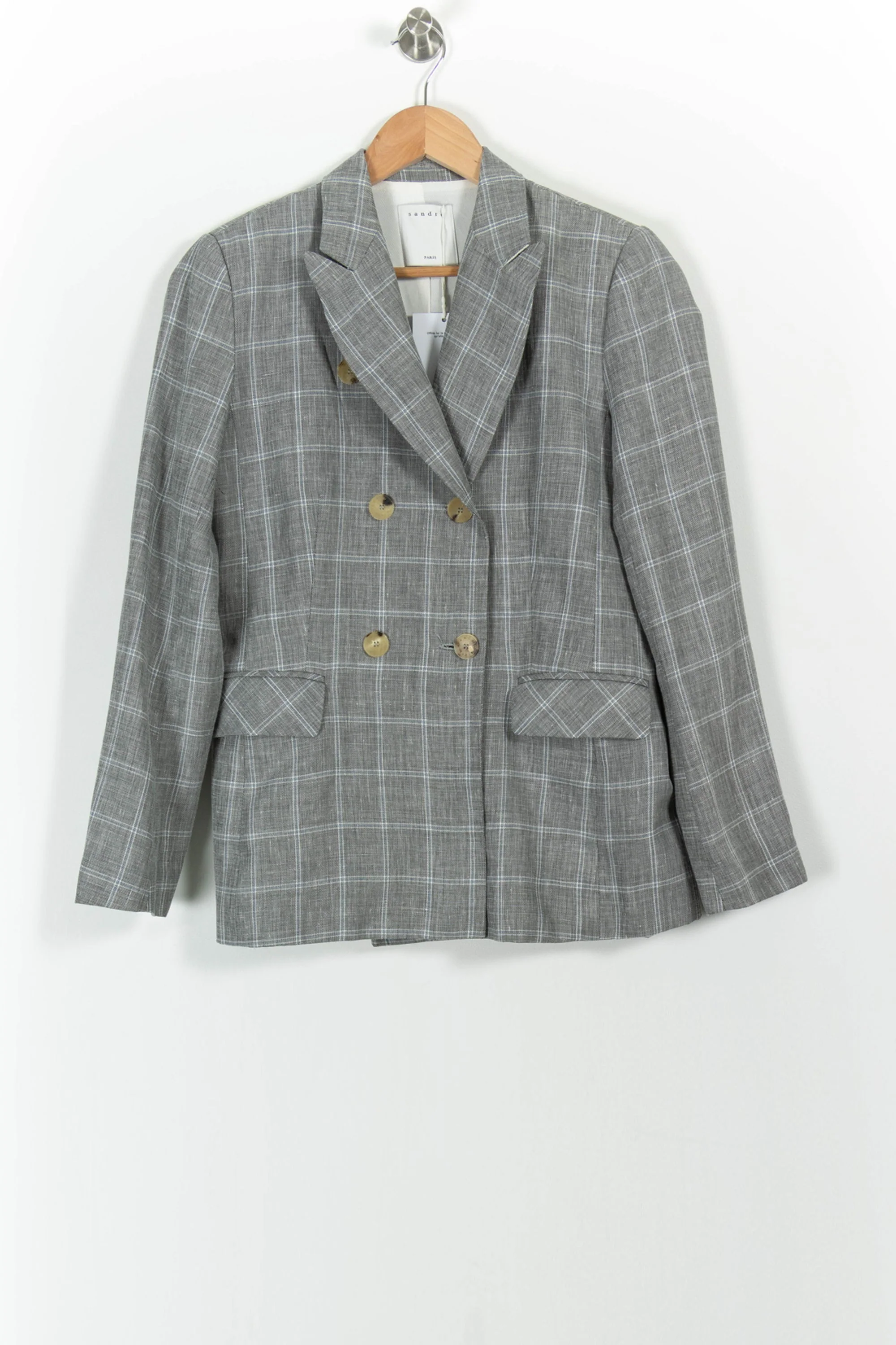 Blazer Gris - Taille M/38 - Image 2