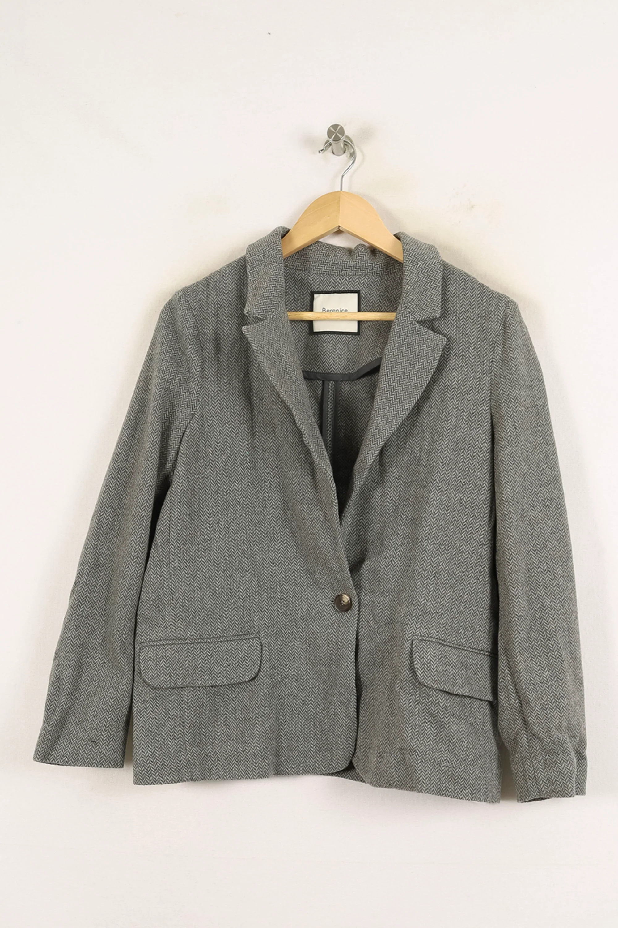 Blazer Gris - Taille S/36 - Image 2