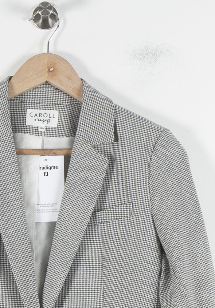 Blazer Gris - Taille S/36 - Image 3
