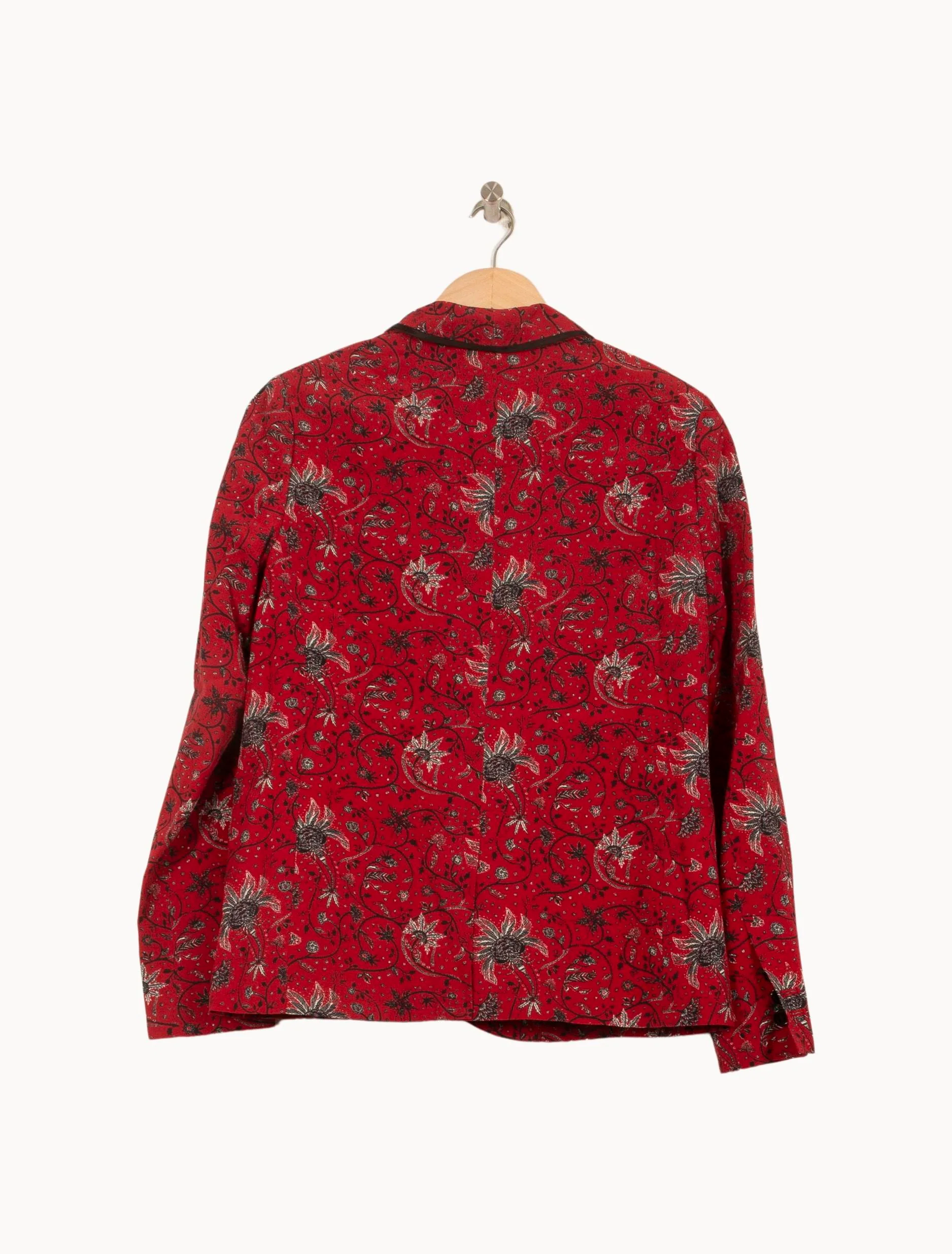Blazer Rouge et Noir - Taille S/36 - Image 4