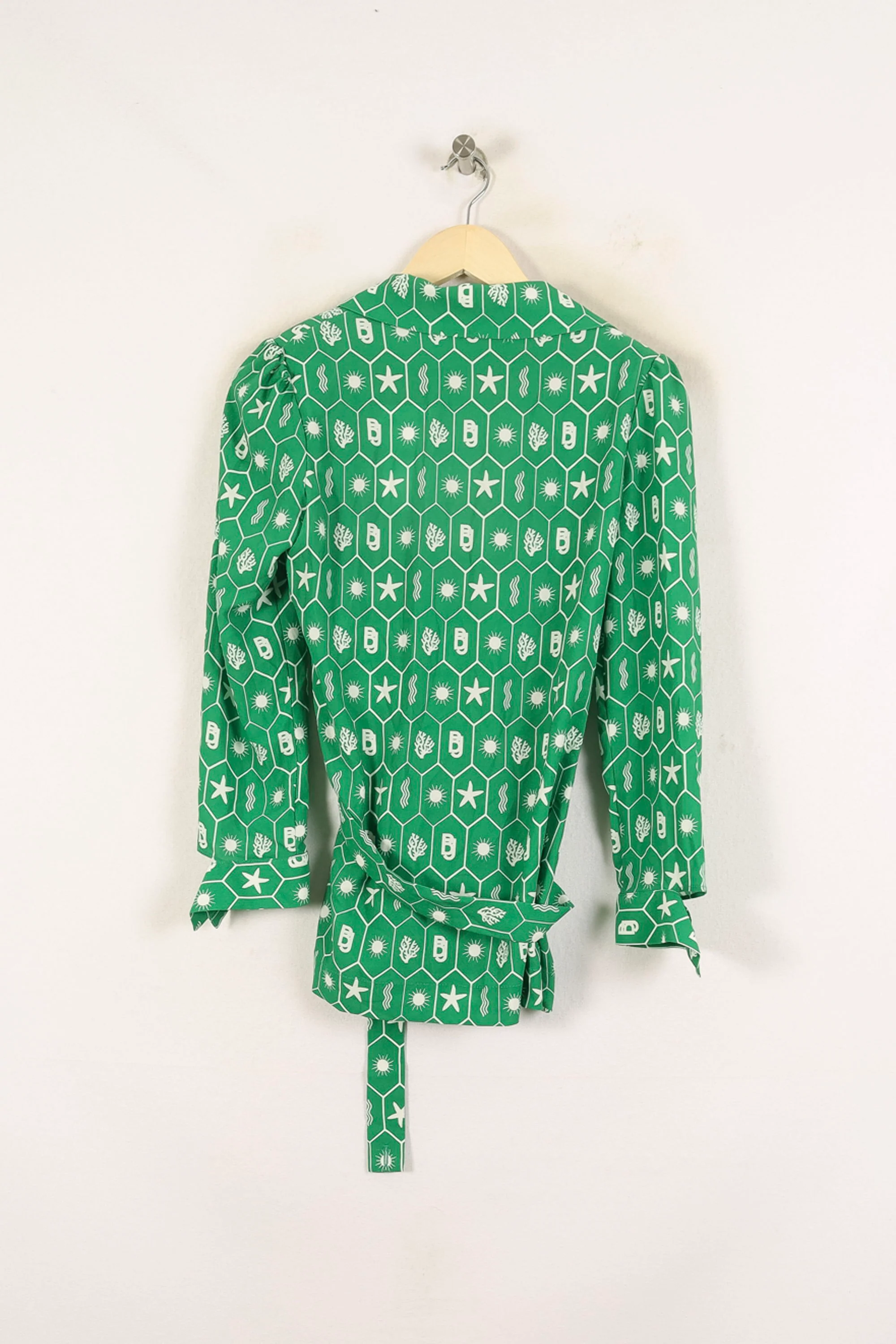 Blazer Vert et Blanc - Taille S/36 - Image 4