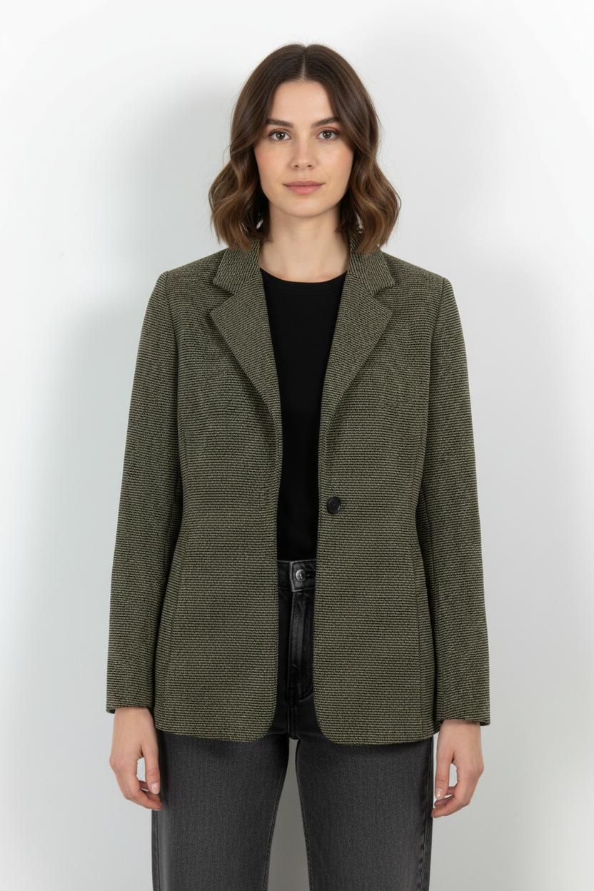 Blazer Vert et Noir - Taille S/36