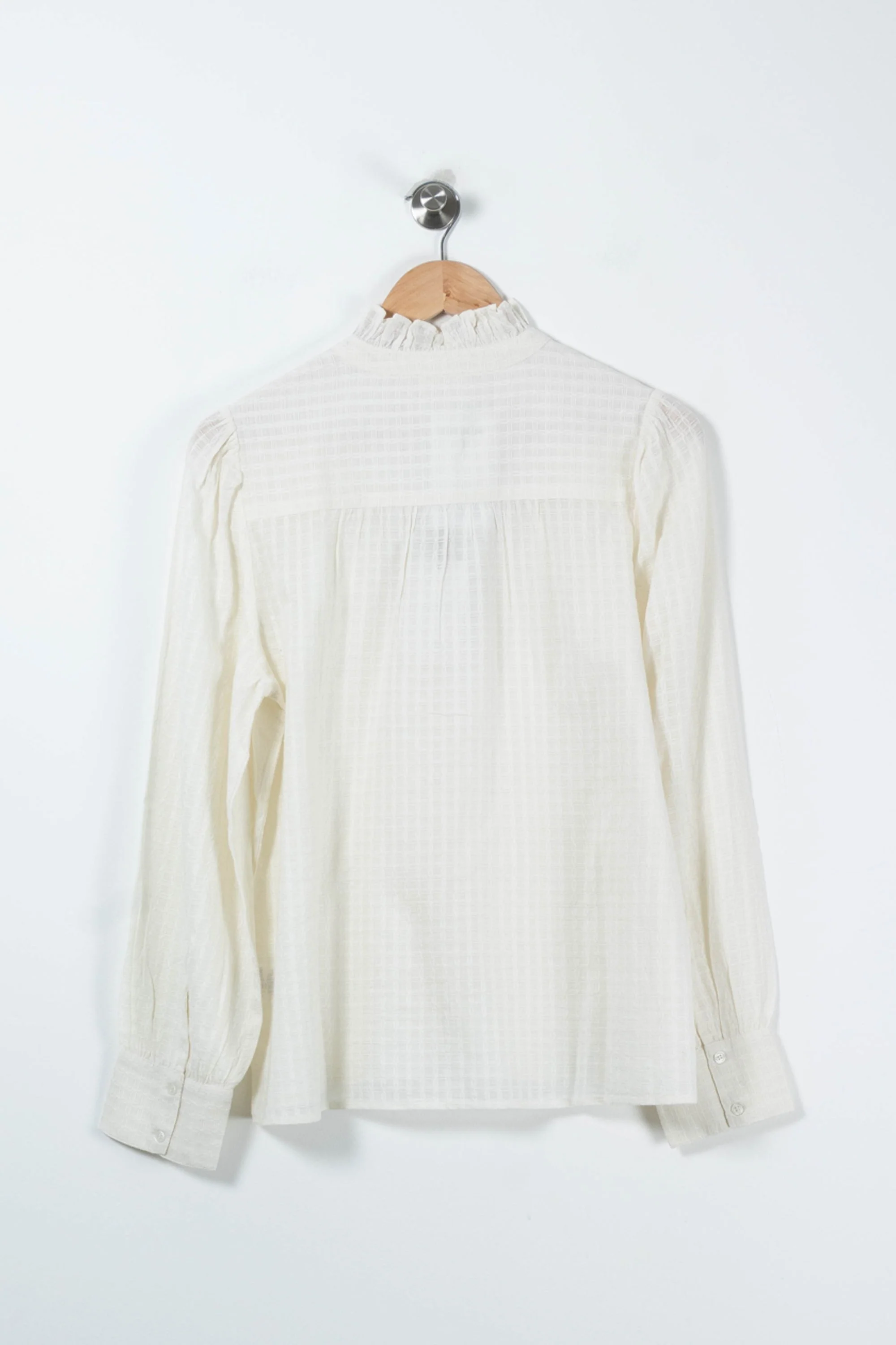 Blouse Beige - Taille L/40 - Image 4