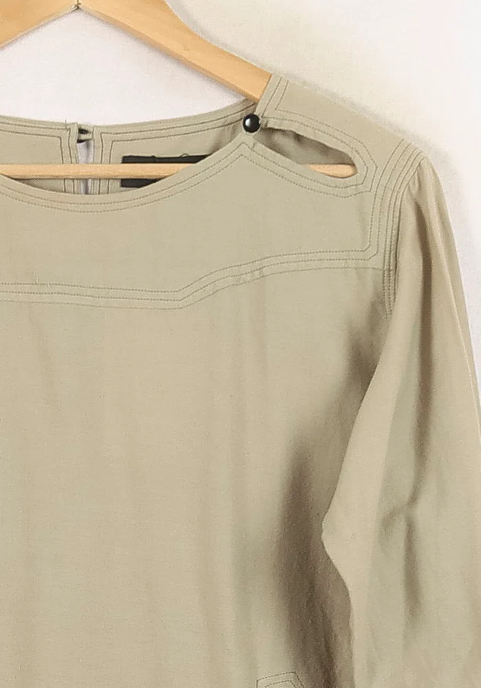 Blouse Beige - Taille M/38 - Image 3
