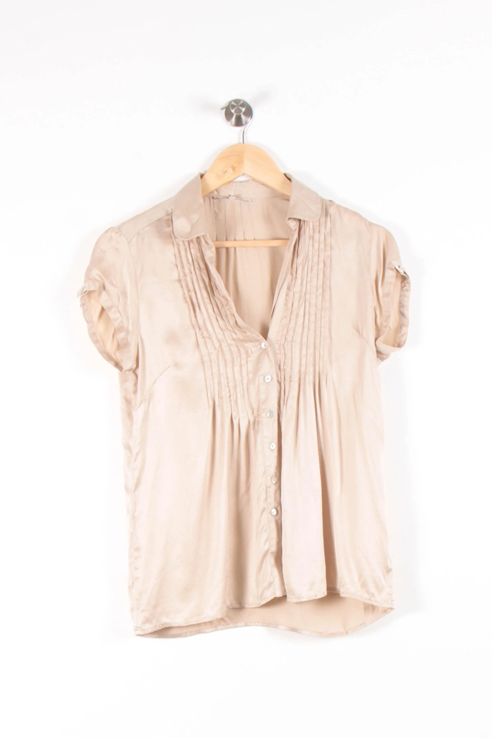 Blouse Beige - Taille M/38 - Image 2
