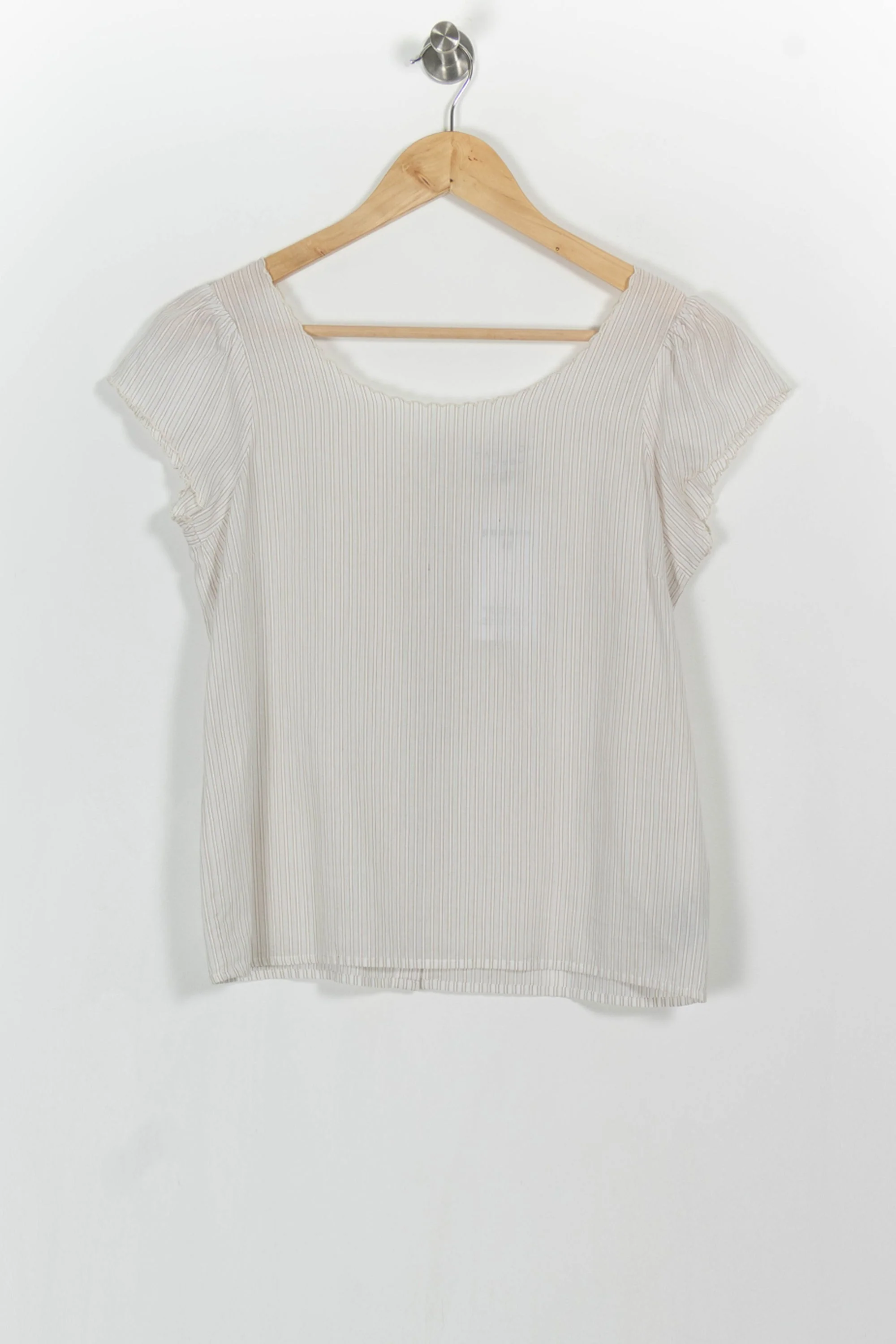 Blouse Beige - Taille S/36 - Image 2