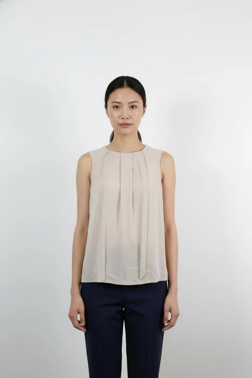 Blouse Beige - Taille S/36
