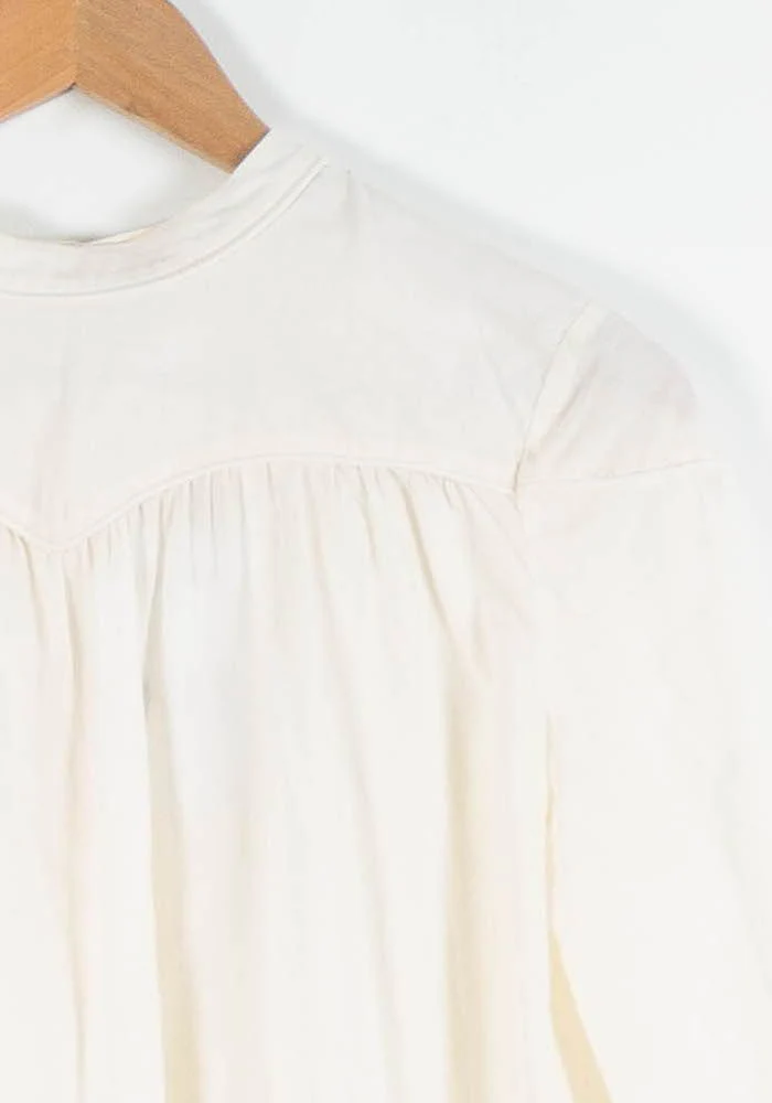 Blouse Beige - Taille XS/34 - Image 3