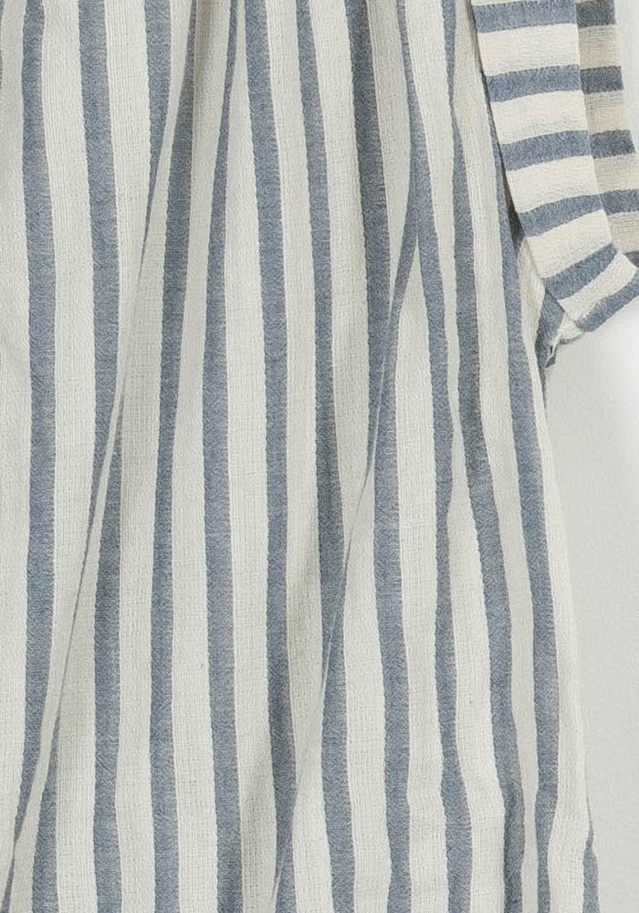 Blouse Blanche et Bleue - Taille M/38 - Image 3