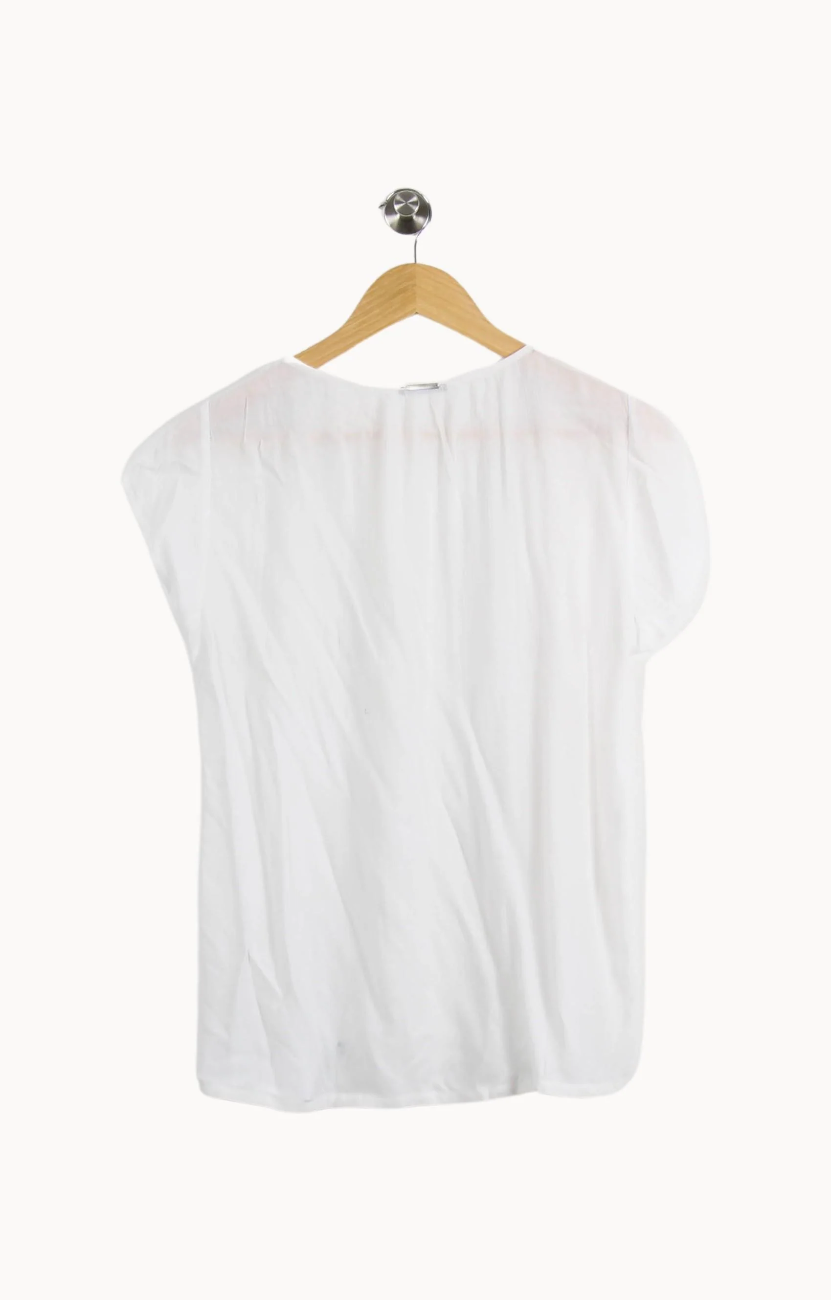 Blouse Blanche et Noire - Taille M/38 - Image 4