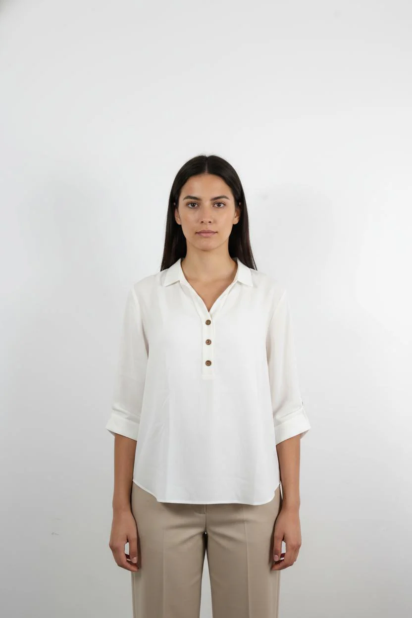 Blouse Blanche - Taille S/36