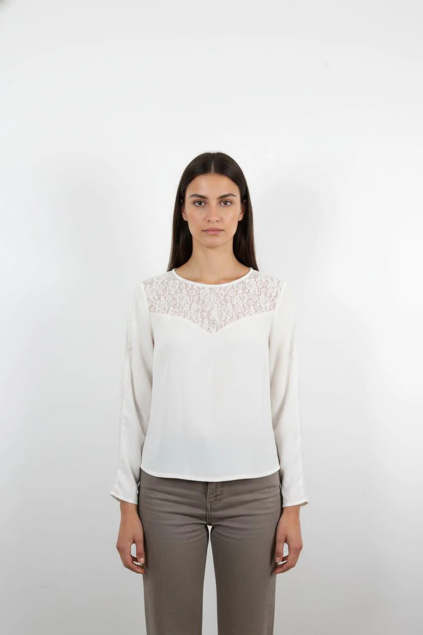 Blouse Blanche - Taille S/36