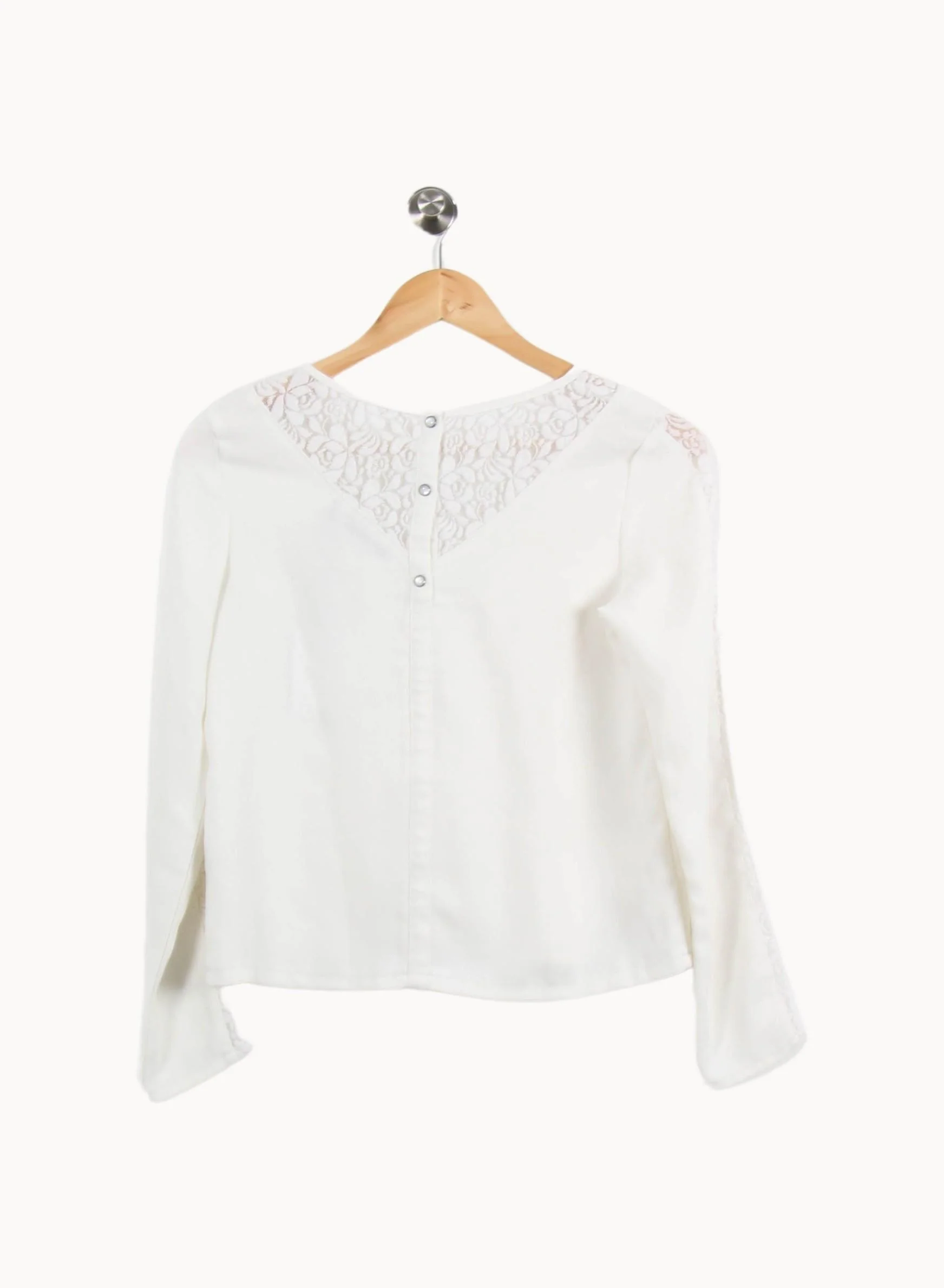 Blouse Blanche - Taille S/36 - Image 2