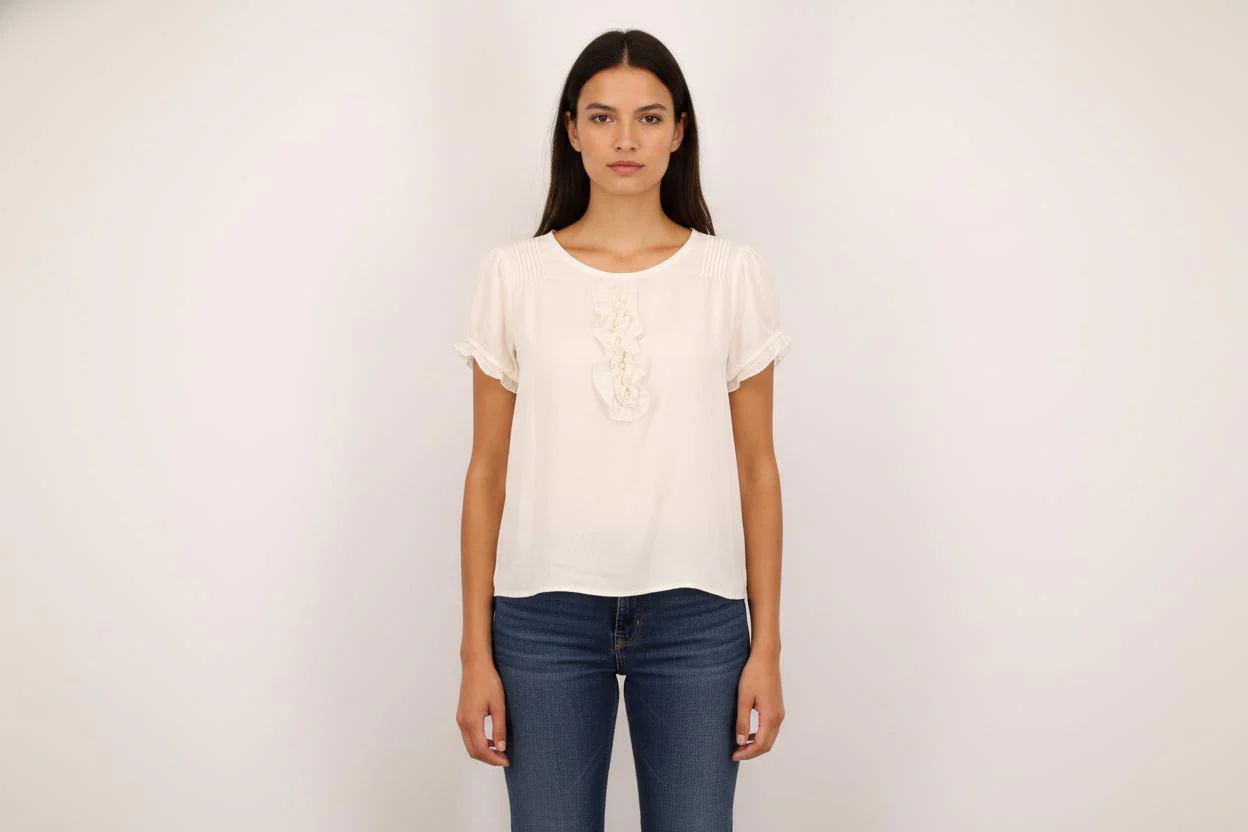 Blouse Blanche - Taille S/36