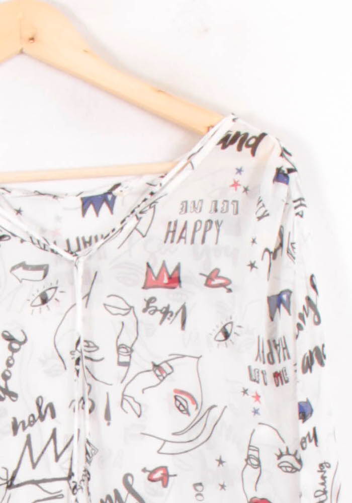 Blouse Blanche - Taille S/36 - Image 3