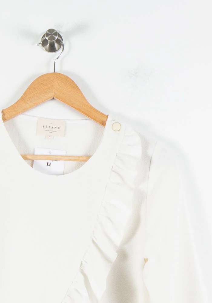 Blouse Blanche - Taille S/36 - Image 3