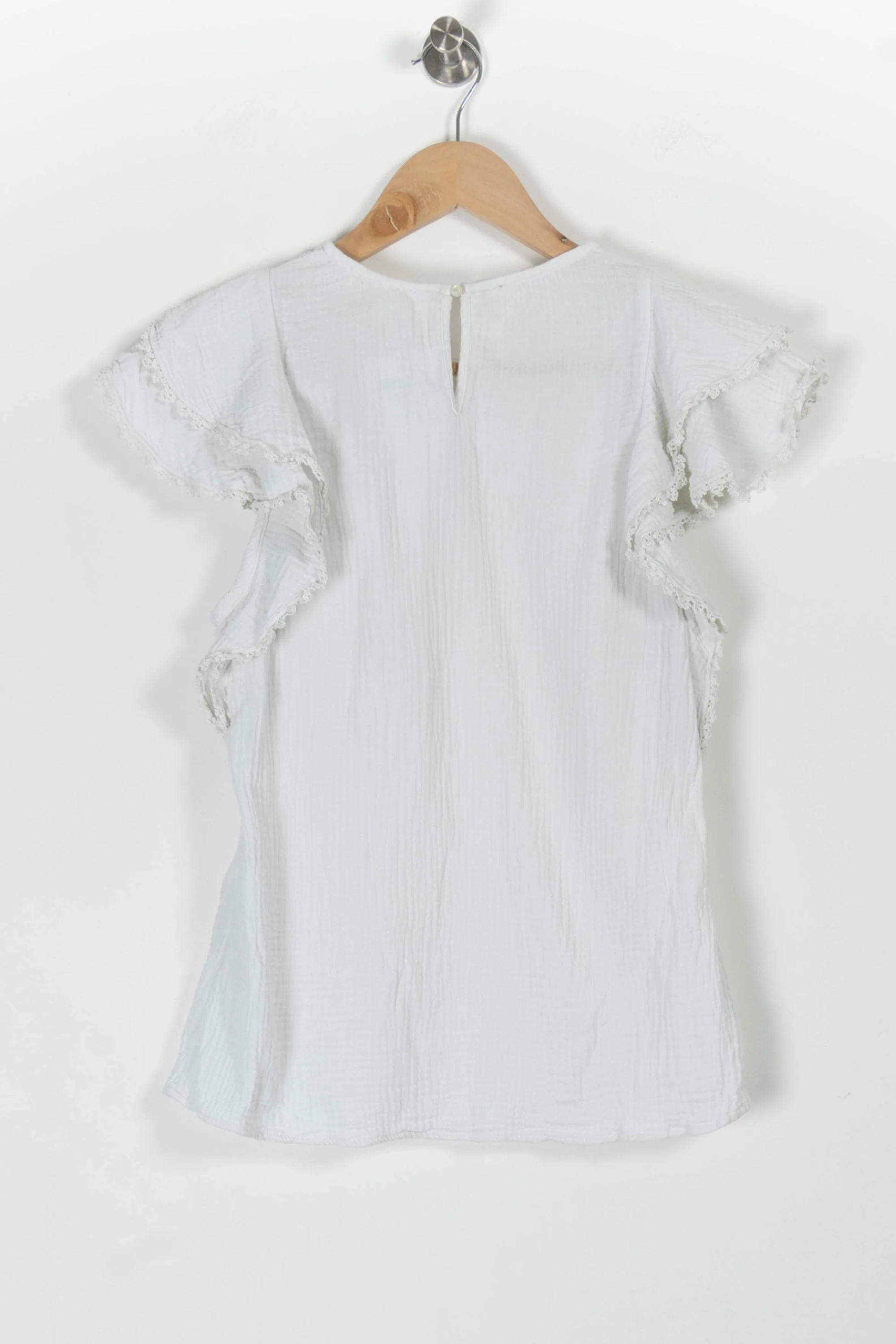 Blouse Blanche - Taille S/36 - Image 4