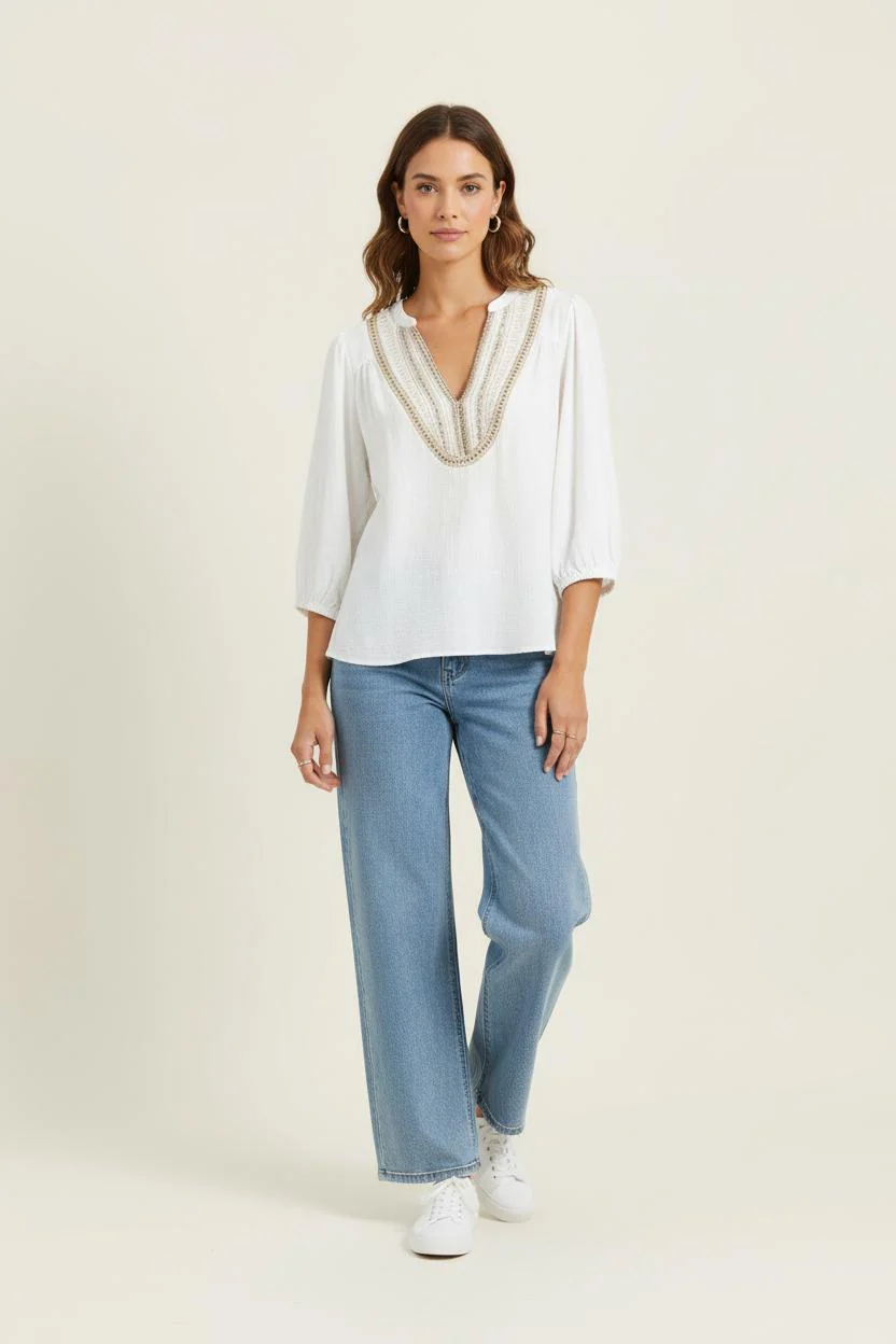 Blouse Blanche - Taille XS/34
