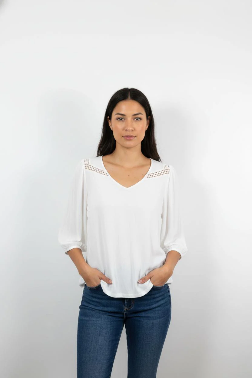 Blouse Blanche - Taille XS/34