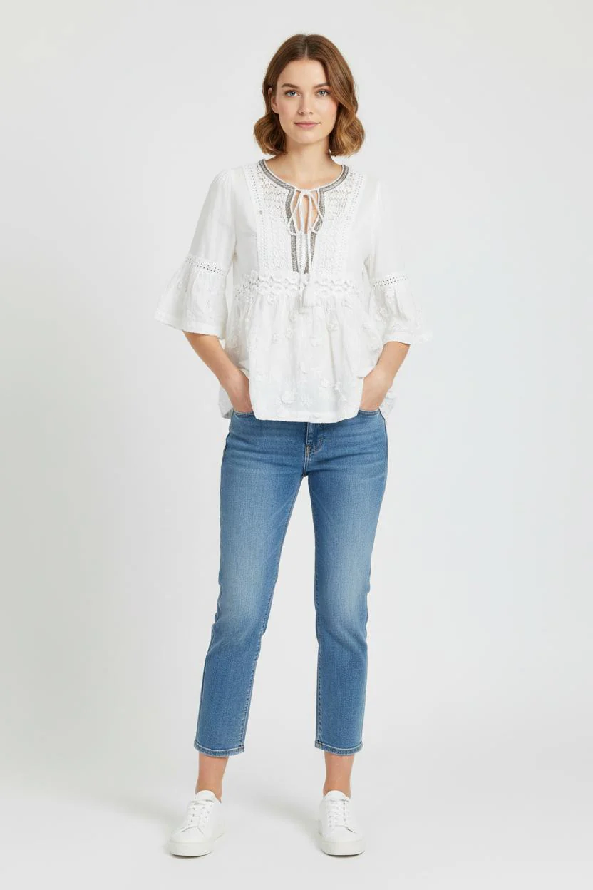 Blouse Blanche - Taille XXS/32