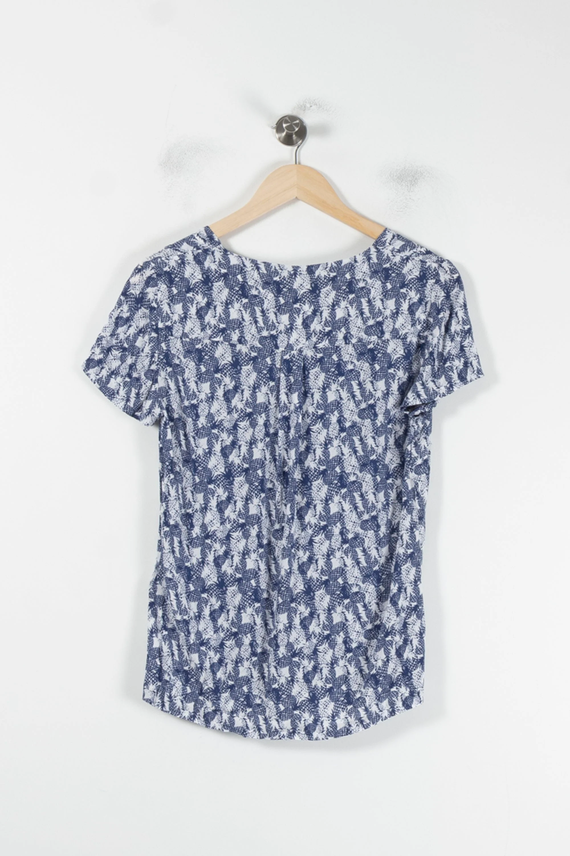 Blouse Bleu et Blanche - Taille S/36 - Image 4