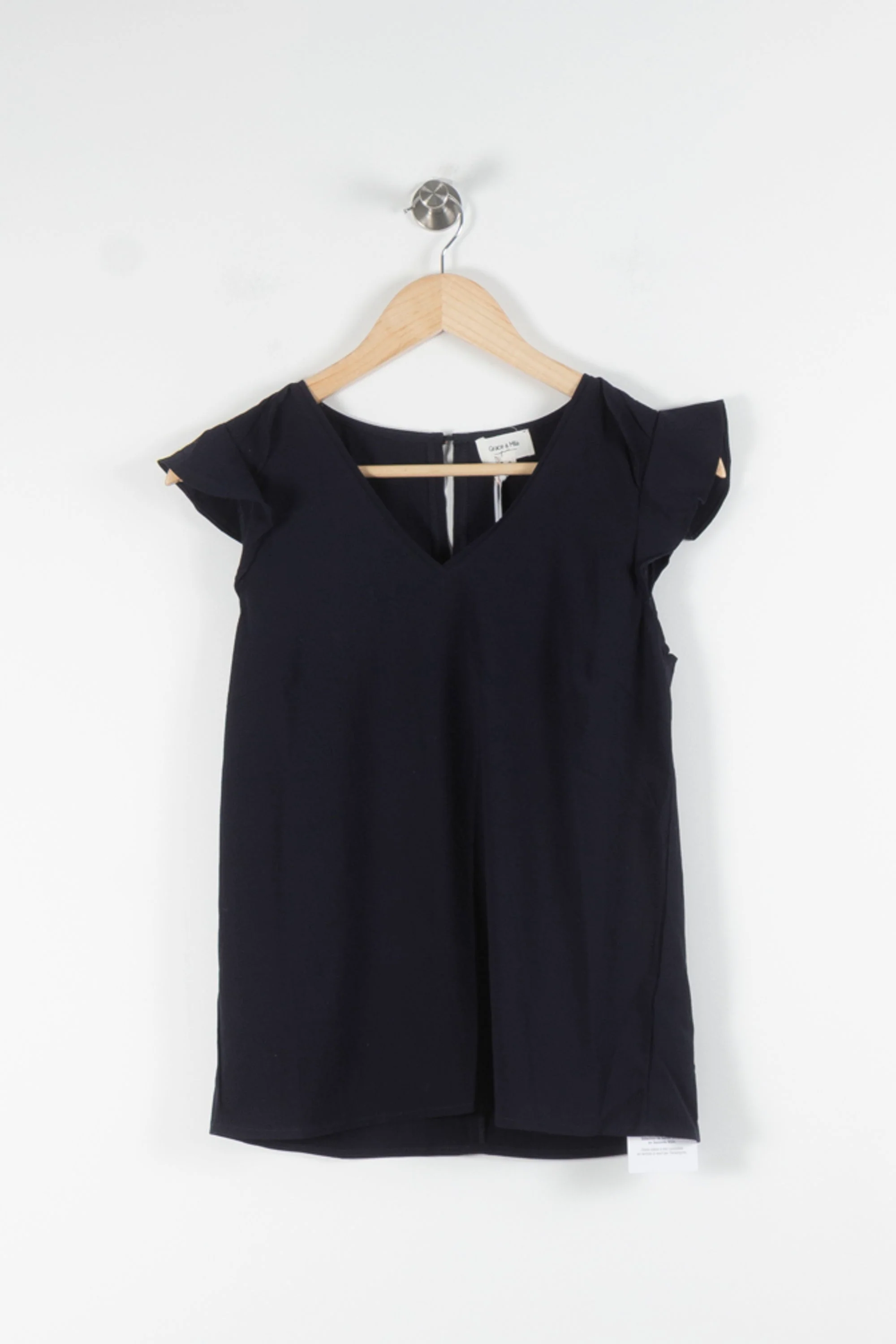 Blouse Bleu - Taille S/36 - Image 2