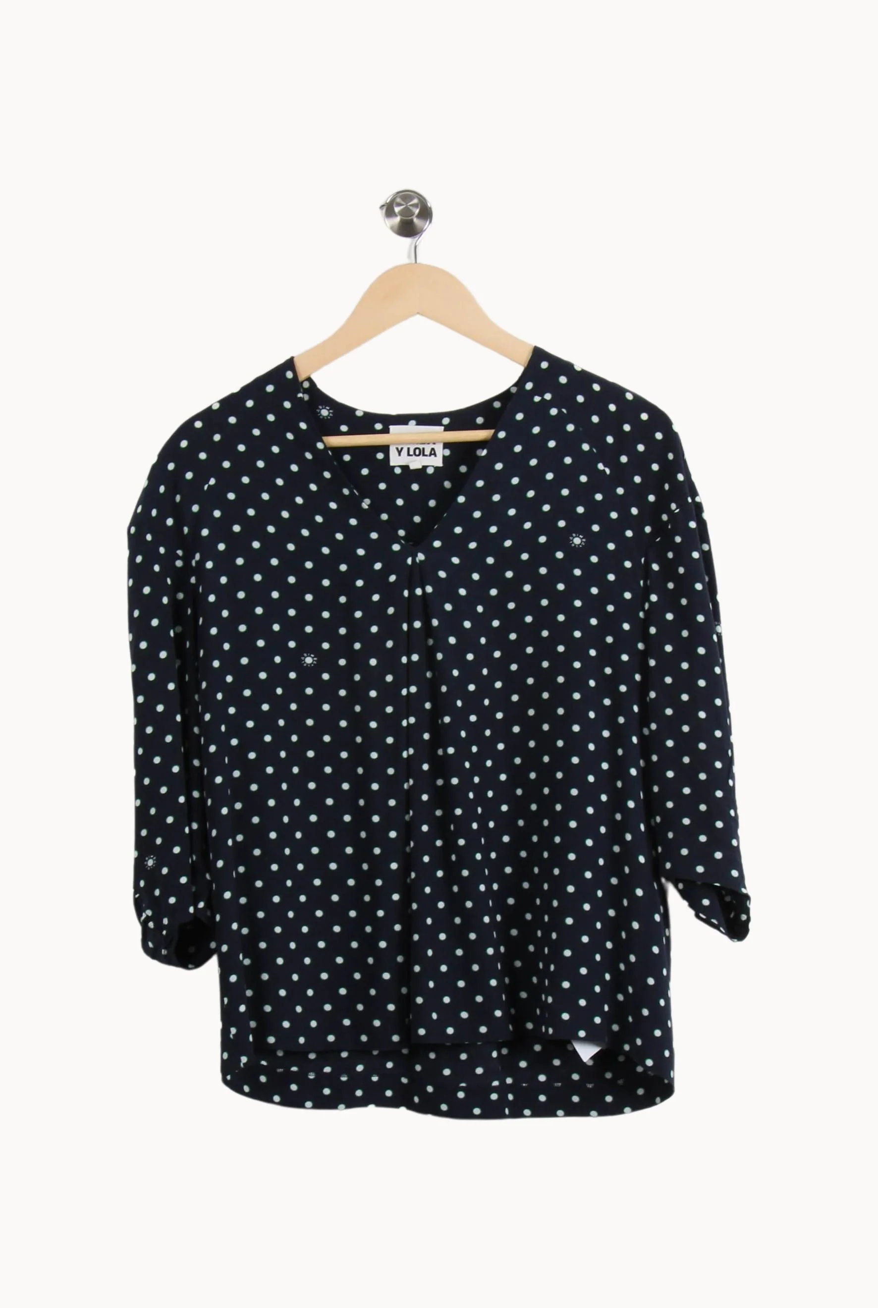 Blouse bleue à motifs - Taille M/38 - Image 2