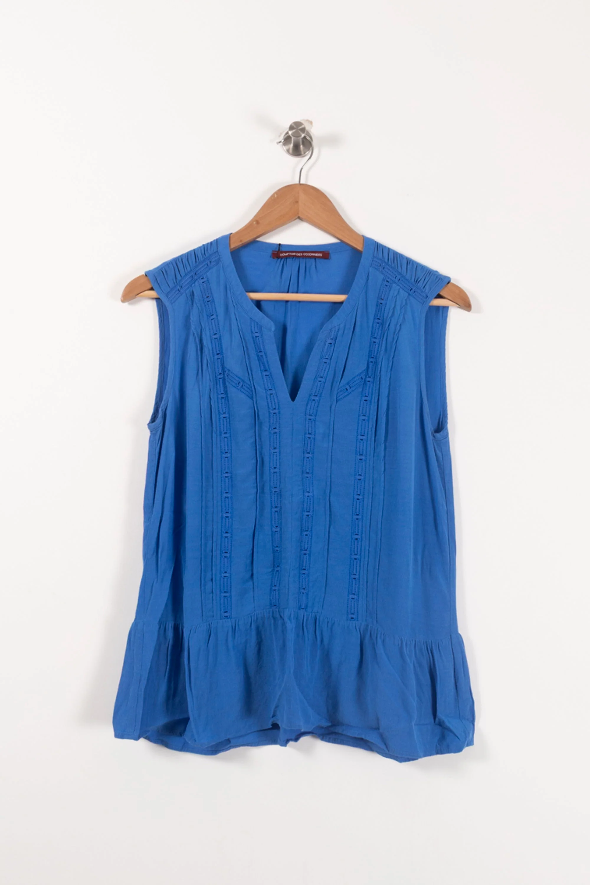 Blouse Bleue - Taille L/40 - Image 2