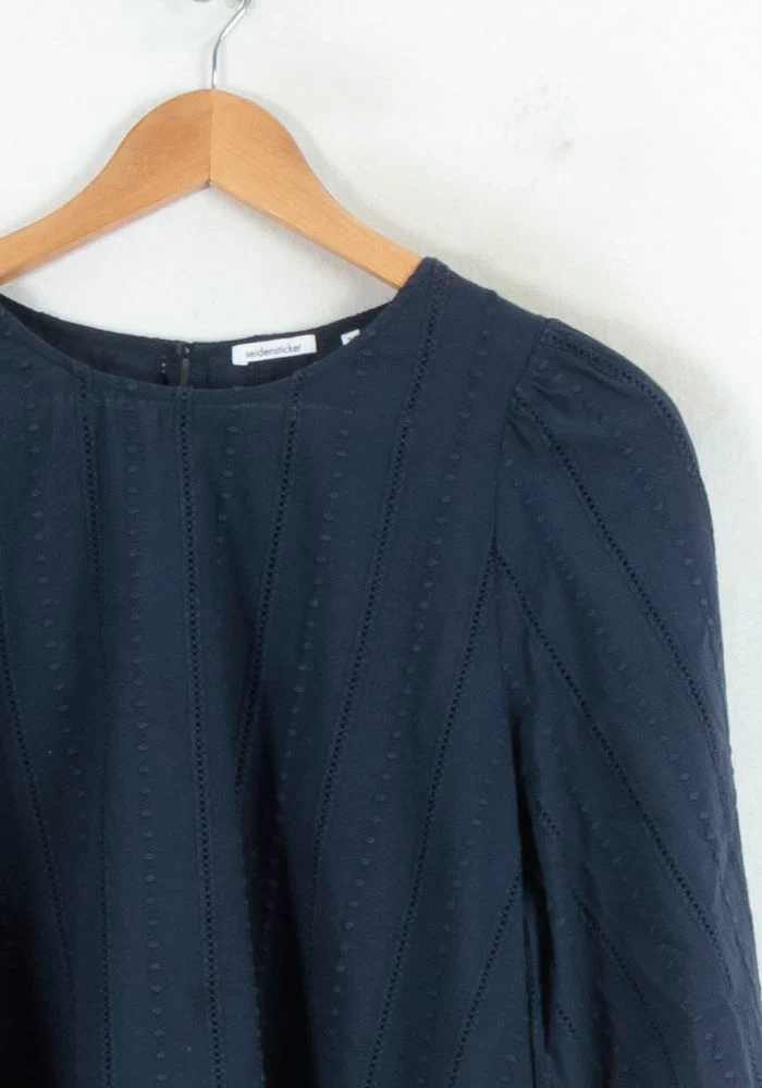 Blouse Bleue - Taille M/38 - Image 3