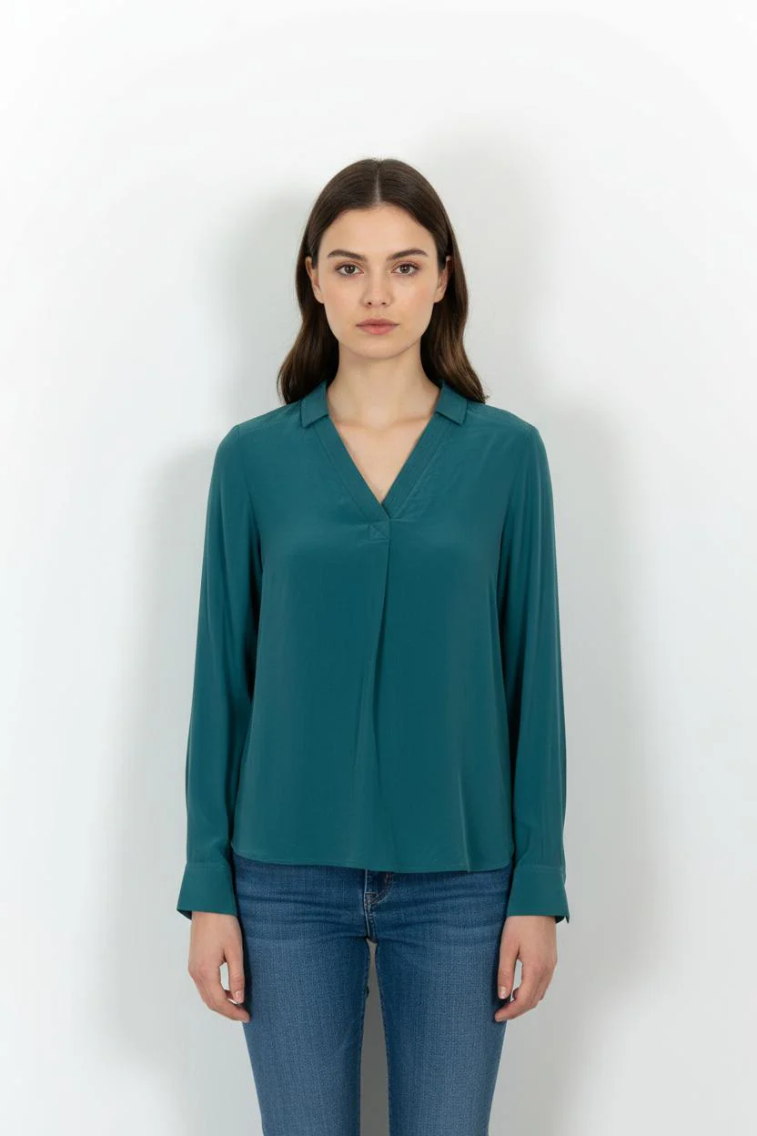 Blouse Bleue - Taille M/38