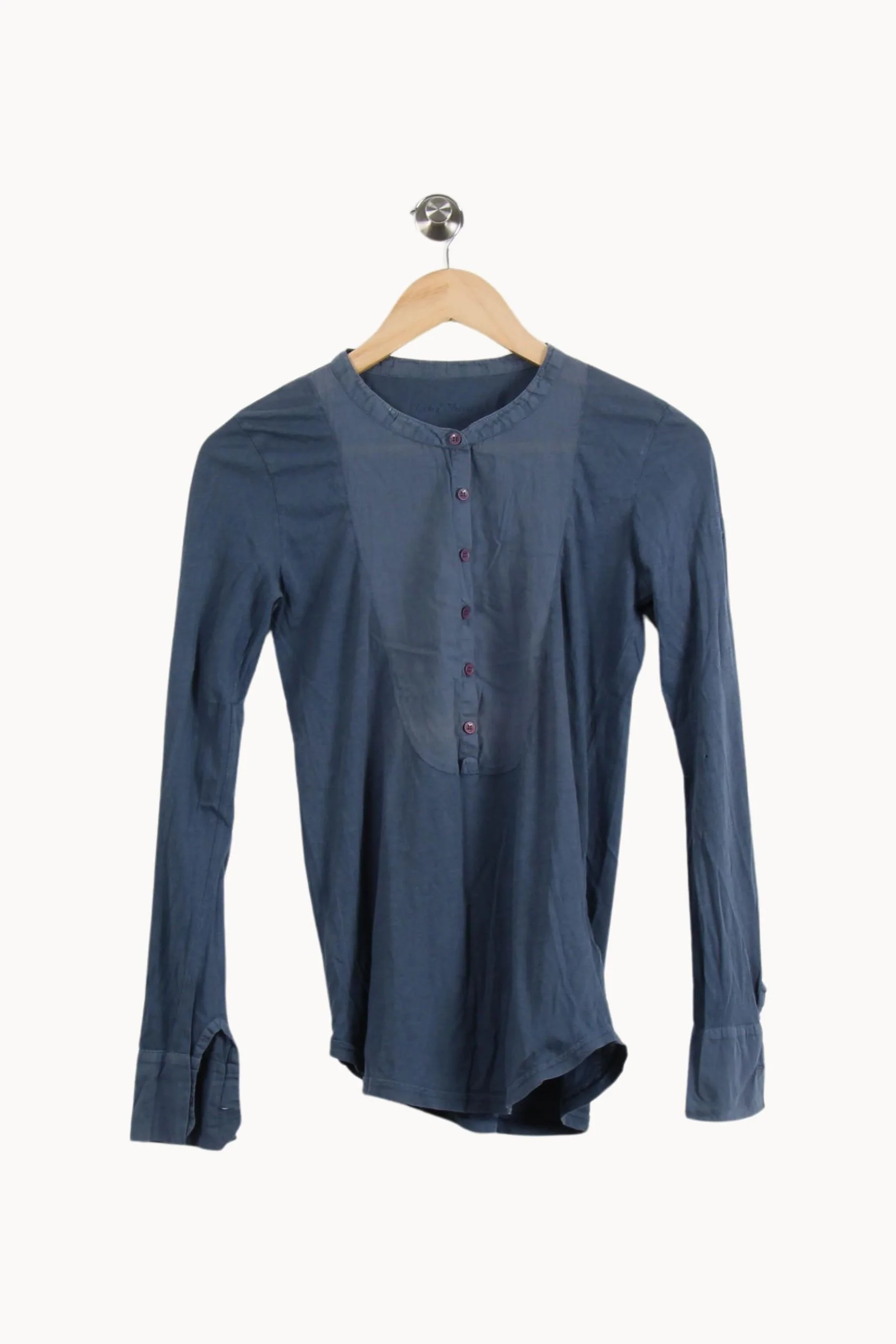 Blouse Bleue - Taille M/38 - Image 2