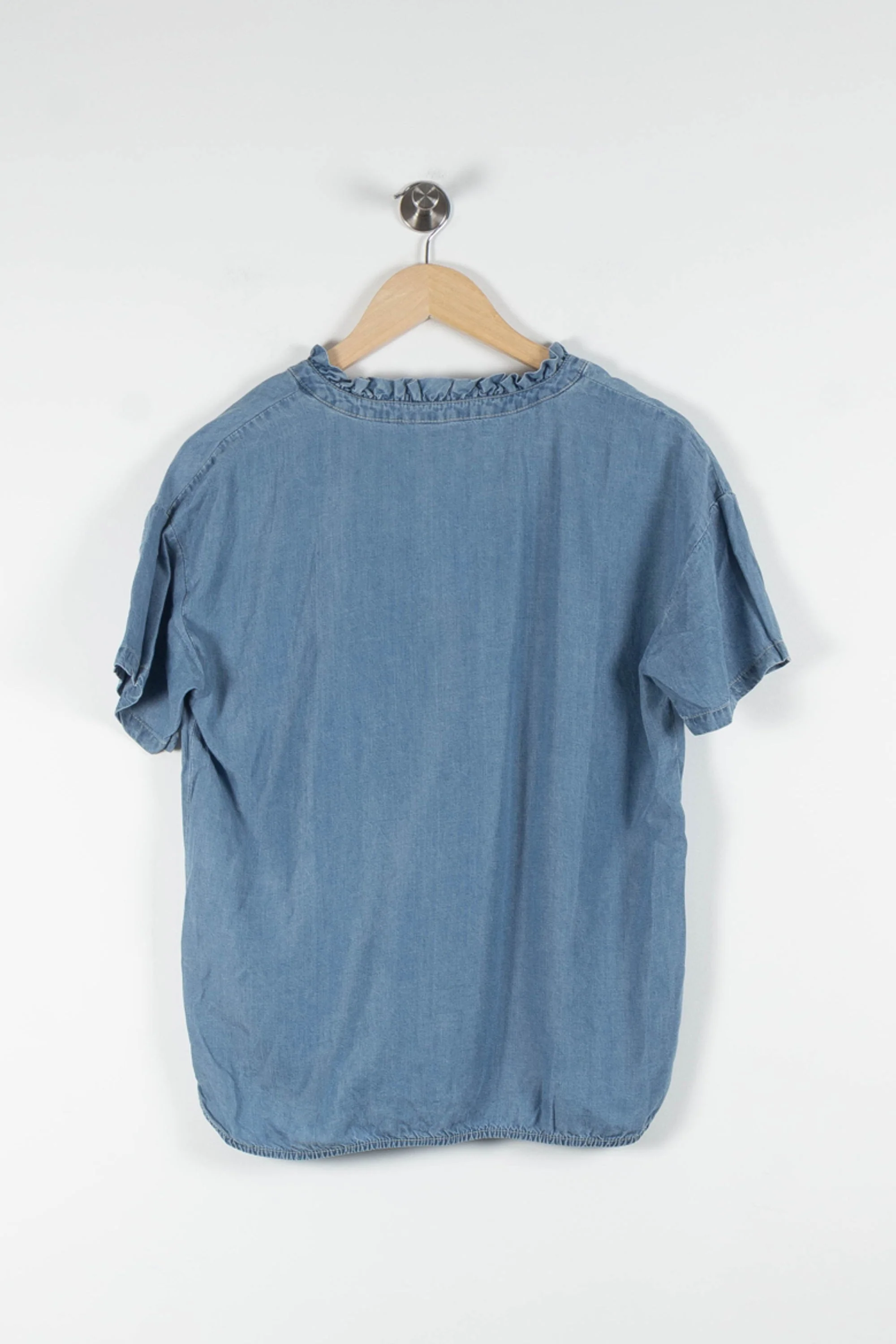 Blouse Bleue - Taille S/36 - Image 4