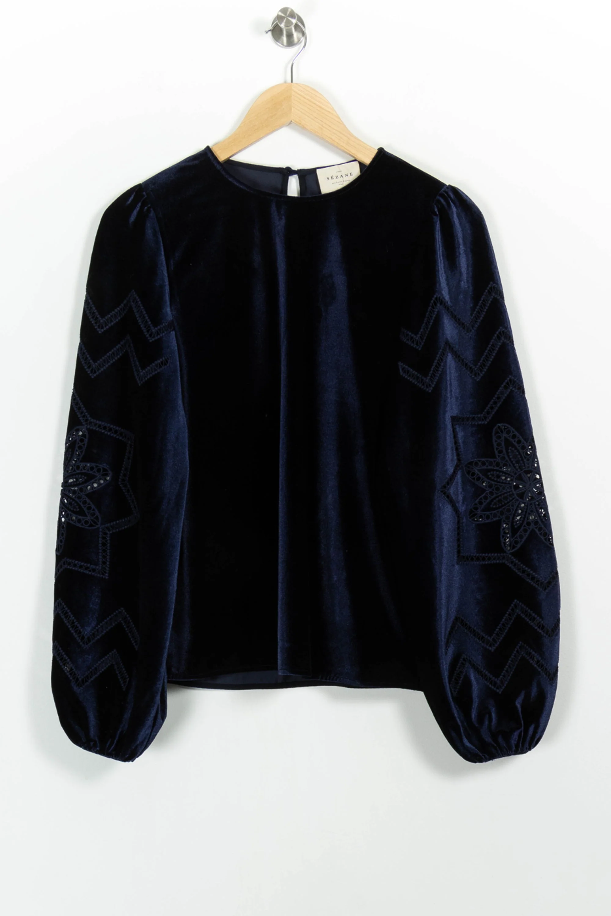 Blouse Bleue - Taille S/36 - Image 2