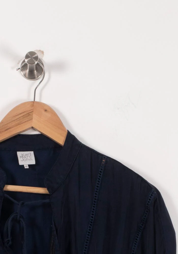 Blouse Bleue - Taille XS/34 - Image 3