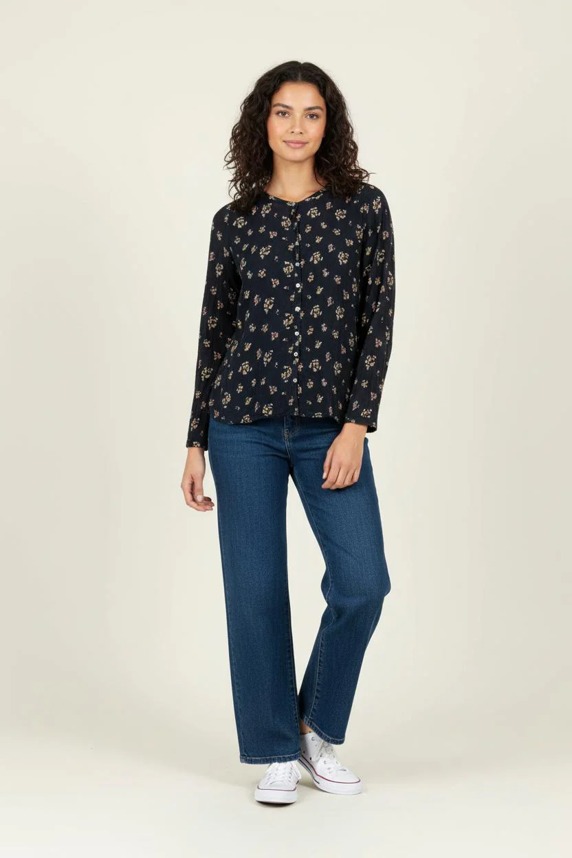 Blouse Bleue - Taille XS/34