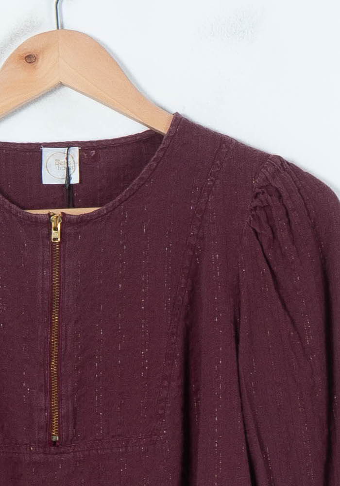 Blouse Bordeaux - Taille S/36 - Image 3