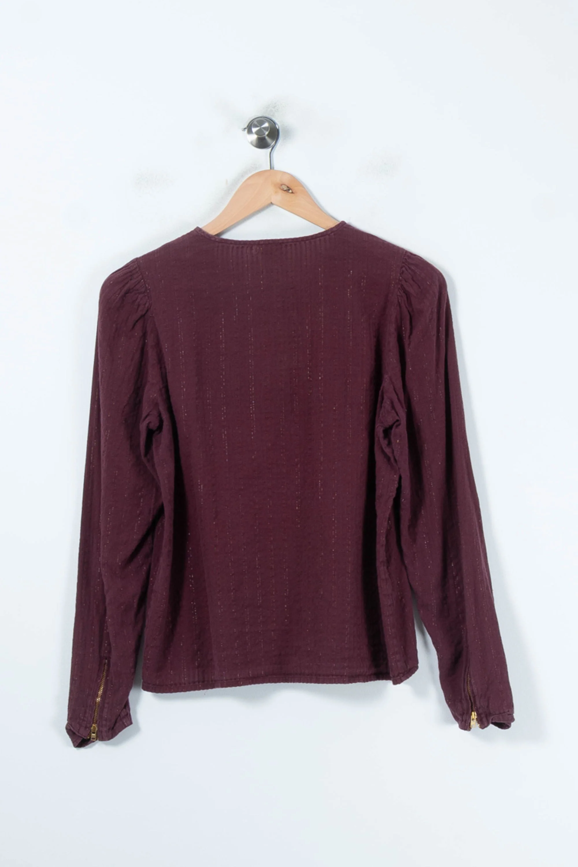 Blouse Bordeaux - Taille S/36 - Image 4
