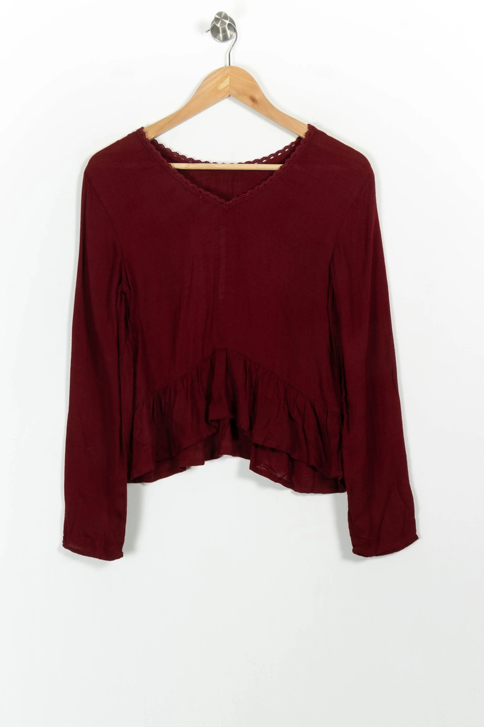 Blouse Bordeaux - Taille XS/34 - Image 4