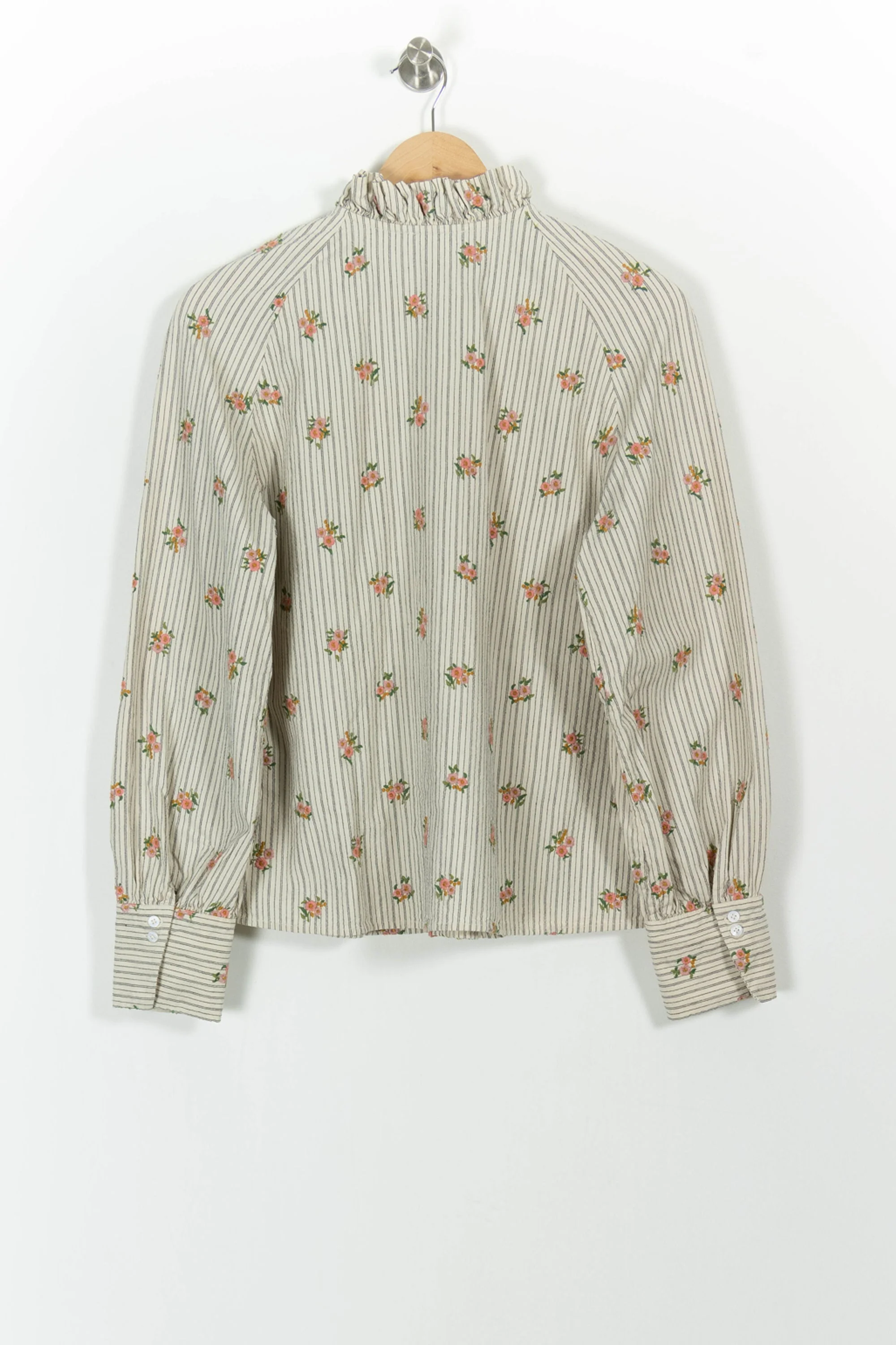 Blouse Écrue et Rose - Taille XL/42 - Image 4