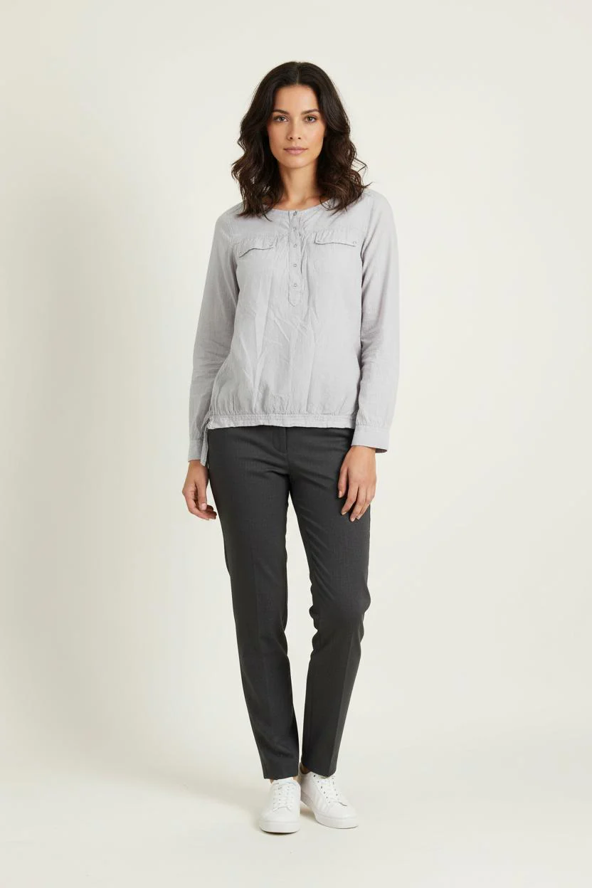 Blouse Grise - Taille S/36