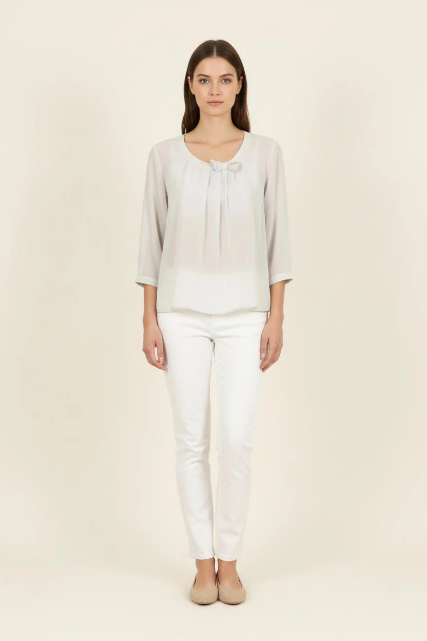 Blouse Grise - Taille S/36
