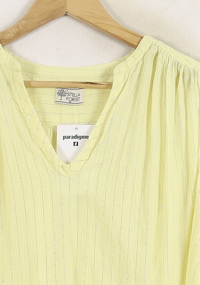 Blouse Jaune - Taille M/38 - Image 3