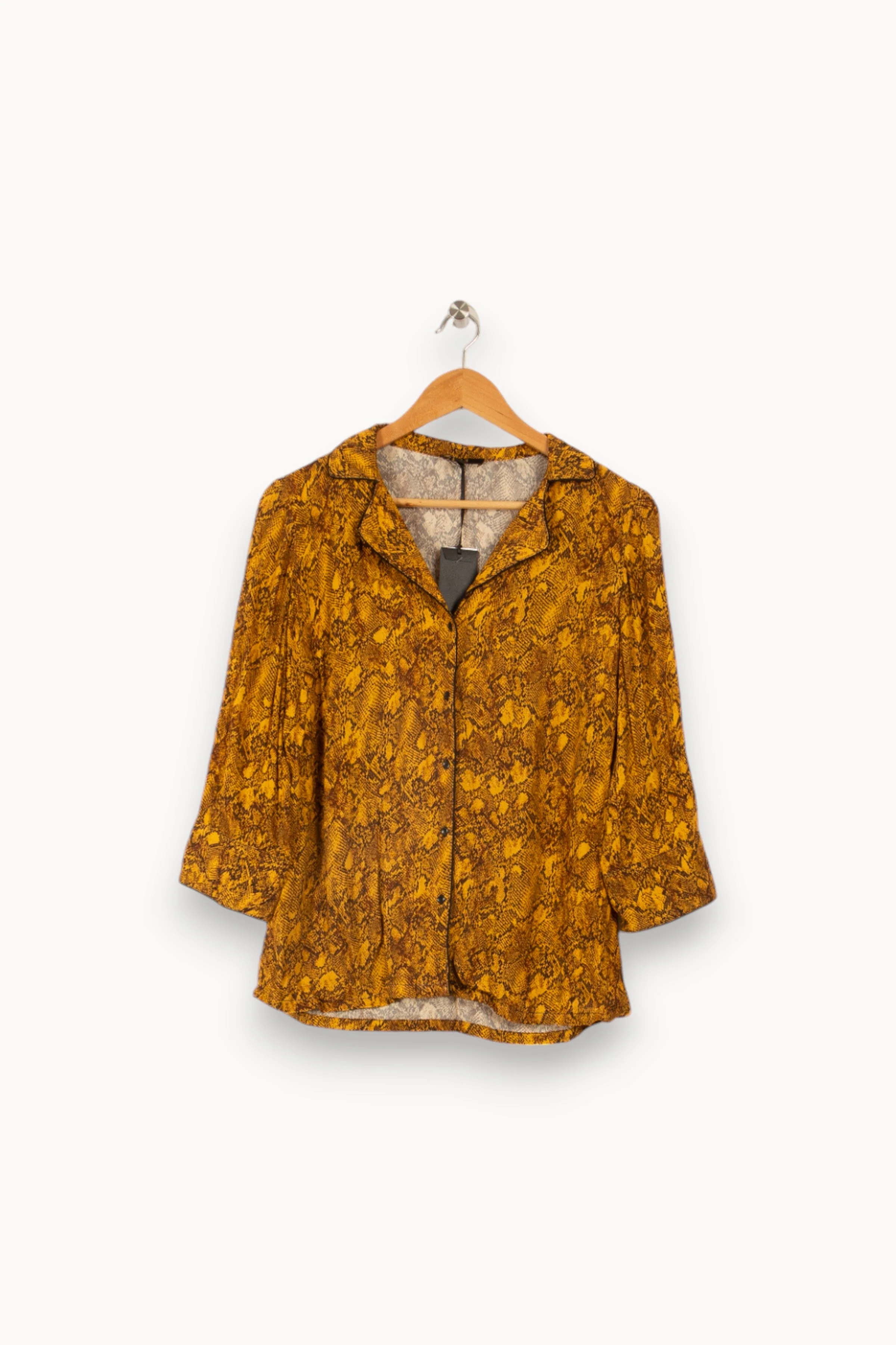 Blouse jaune - Taille S/36 - Image 2