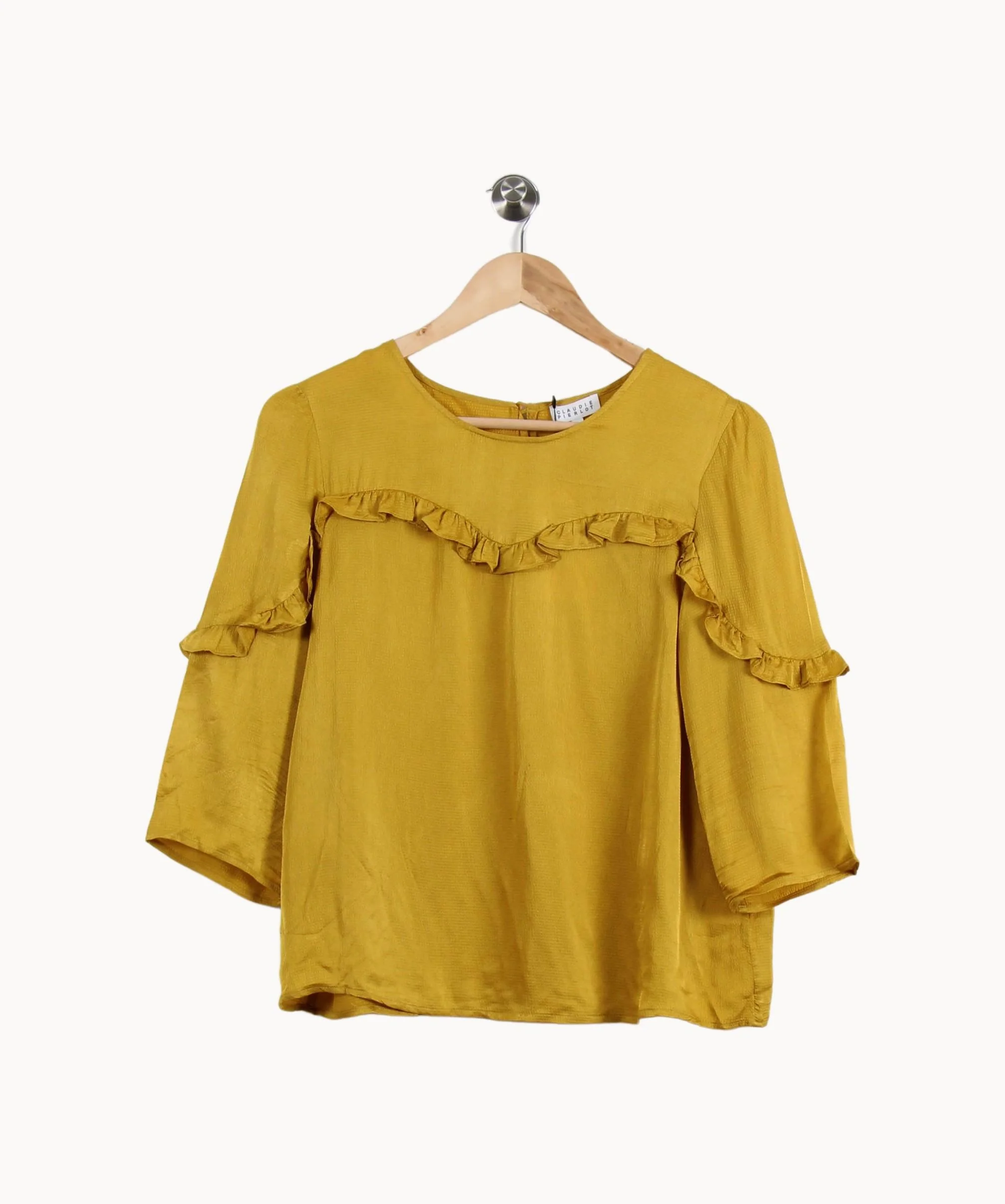 Blouse Jaune - Taille S/36 - Image 2