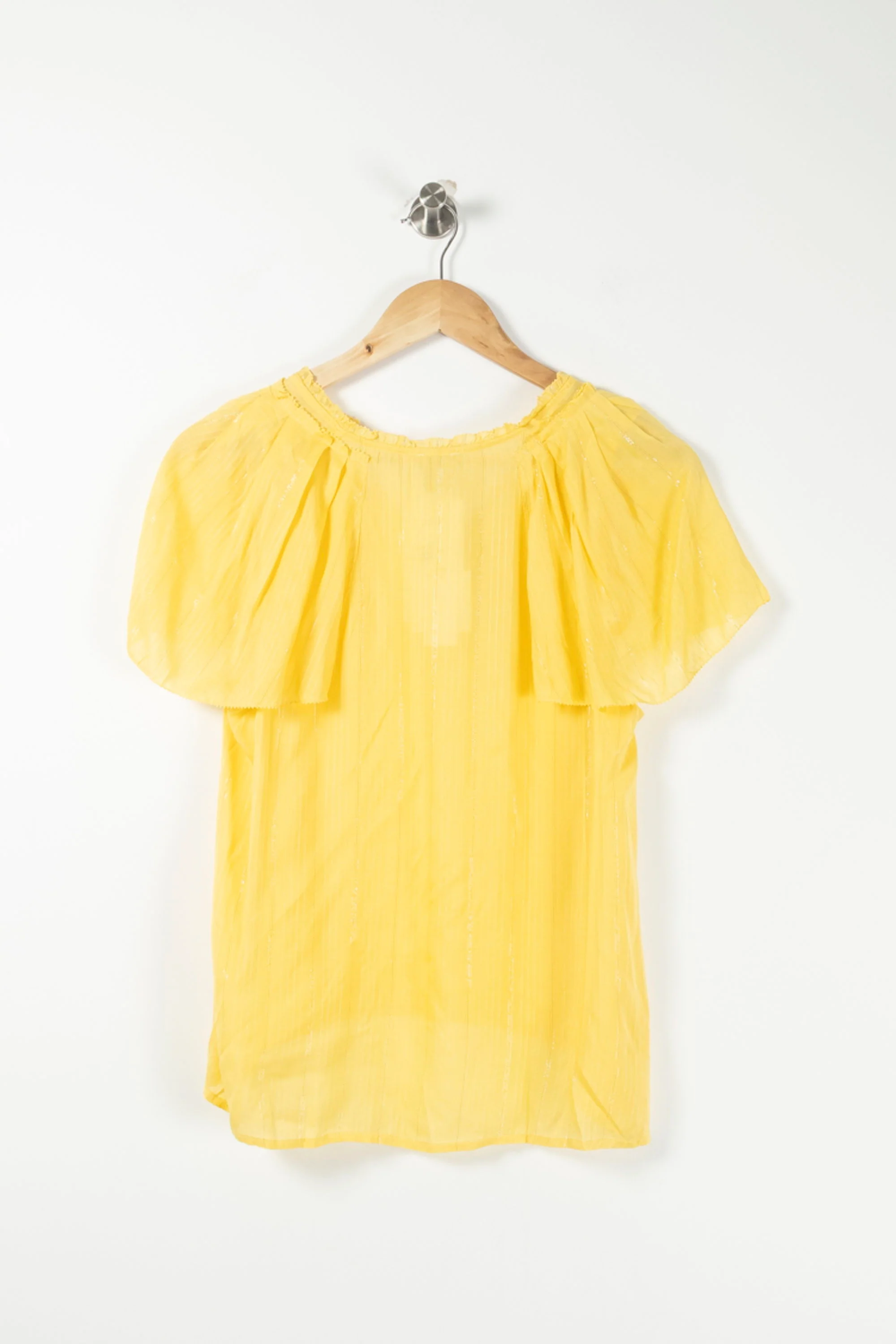 Blouse Jaune - Taille S/36 - Image 4