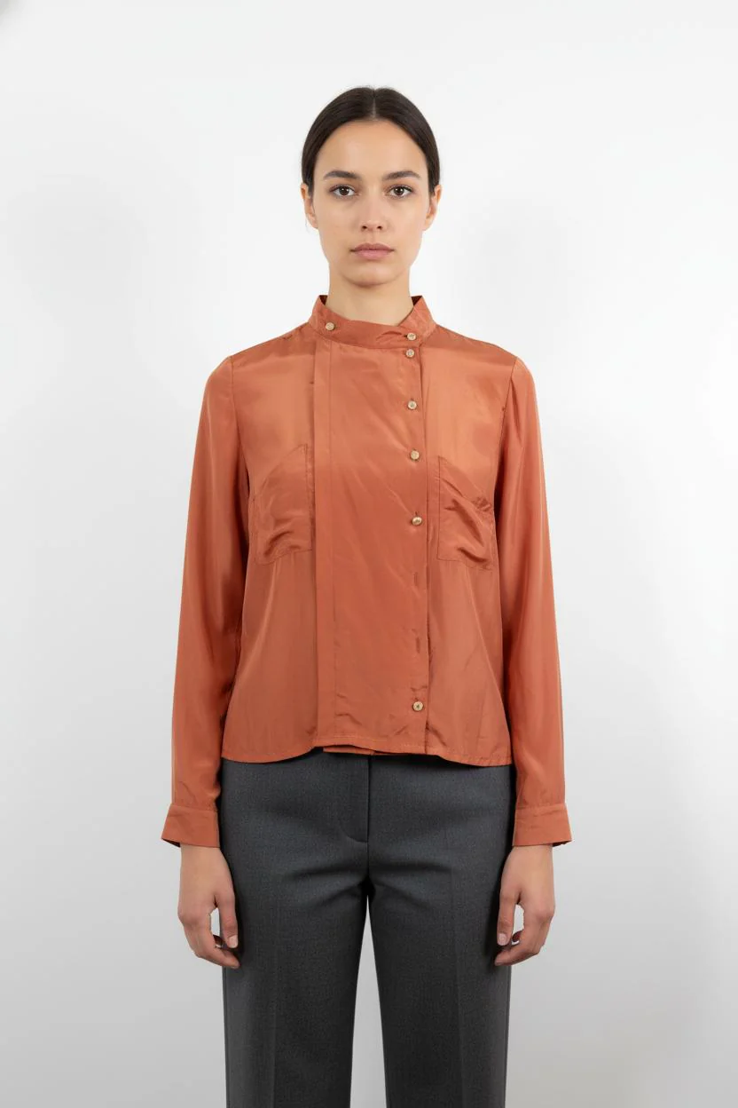 Blouse Marron - Taille M/38