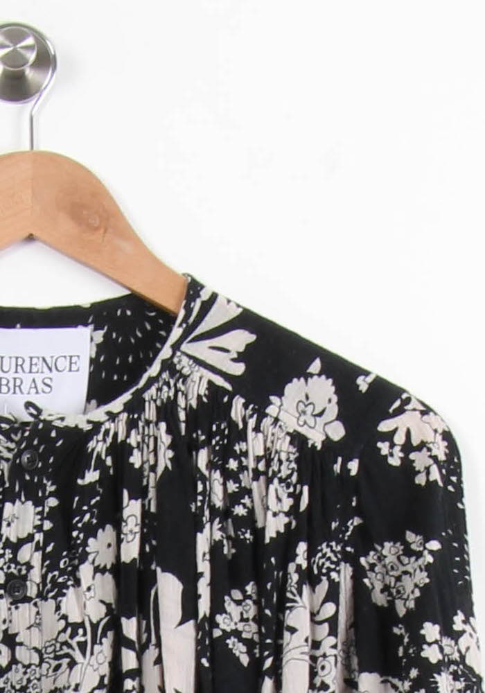 Blouse Noire et Blanche - Taille M/38 - Image 3