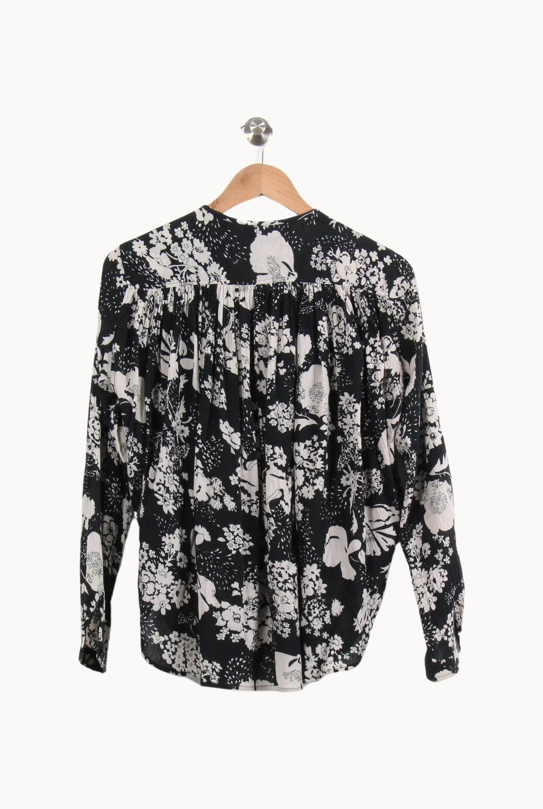 Blouse Noire et Blanche - Taille M/38 - Image 4